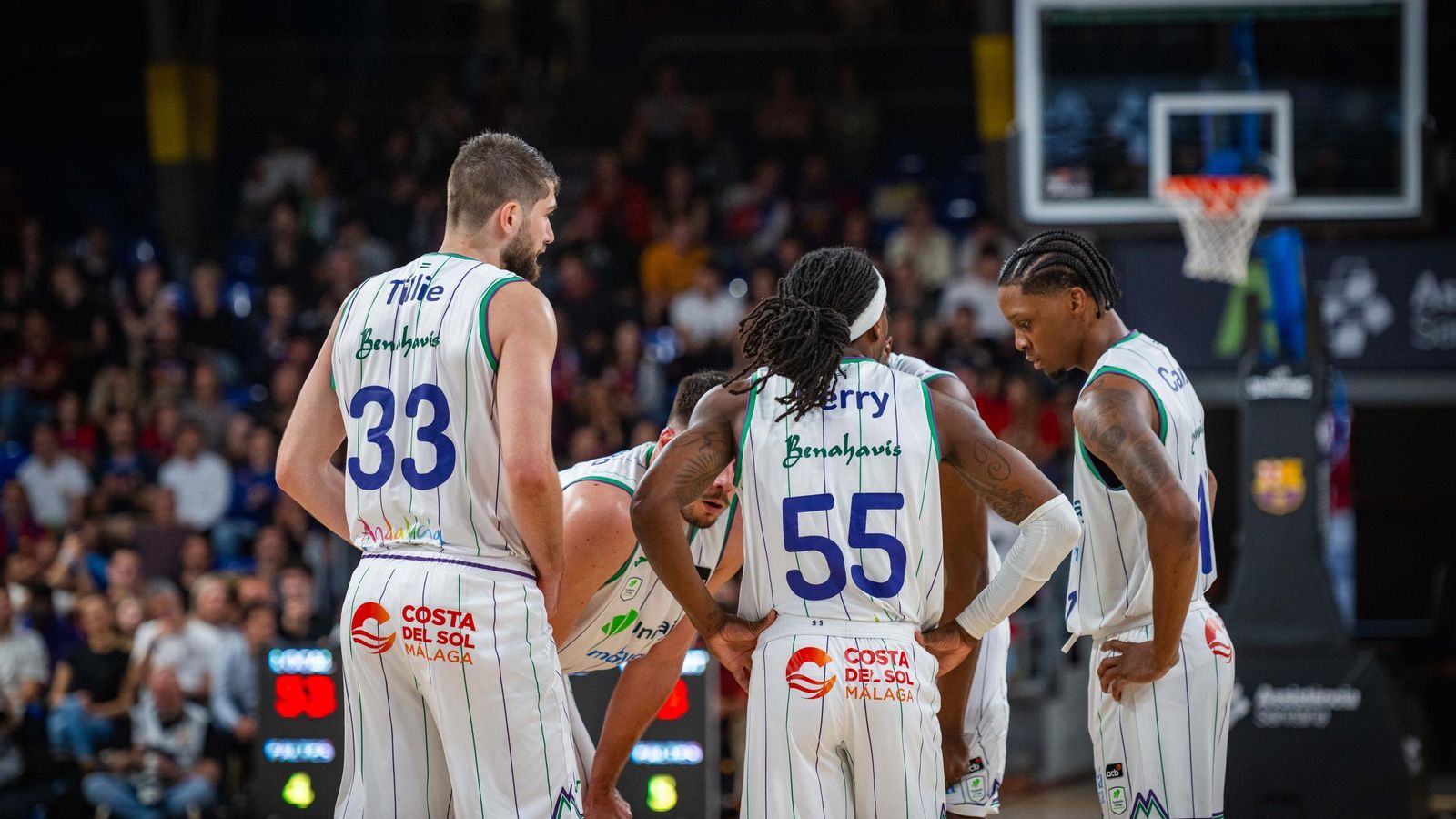 El Barcelona-Unicaja, en fotos