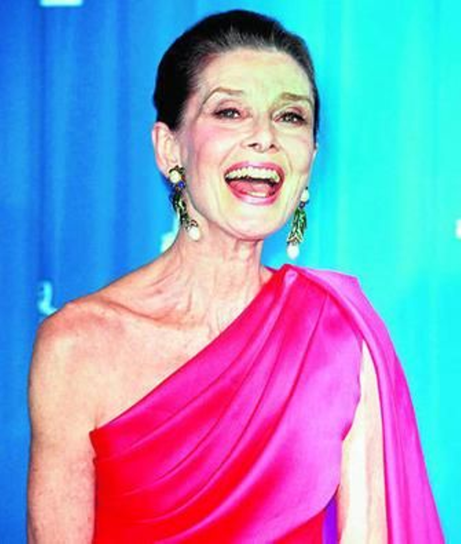 Audrey Hepburn, en una de sus últimas apariciones.