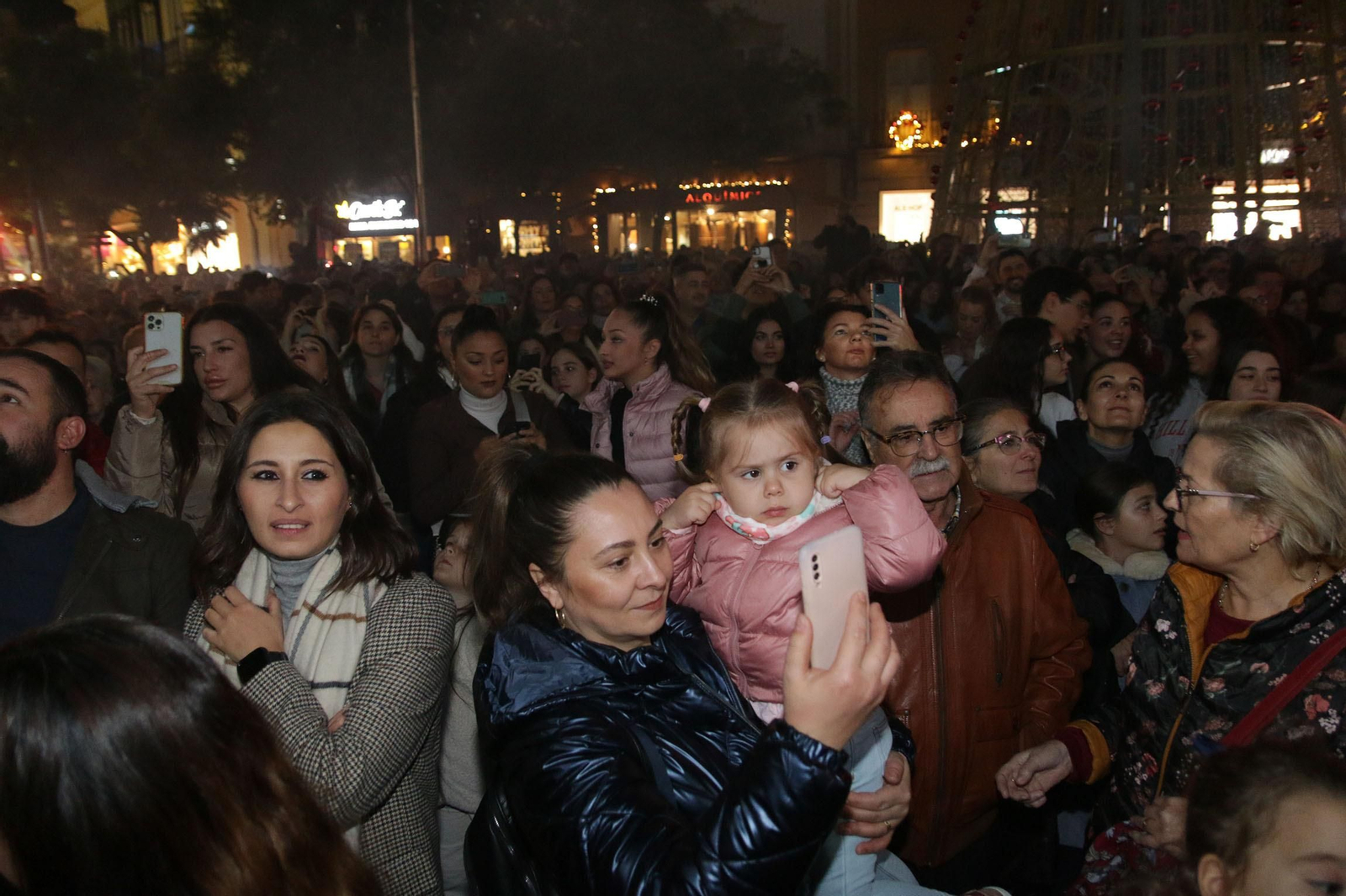 El encendido navideño de Almería, en imágenes