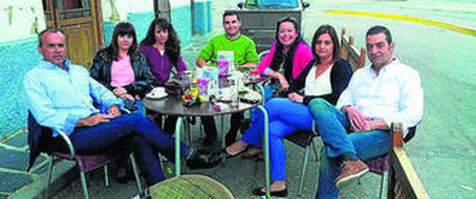 Varios de los participantes en esta iniciativa.