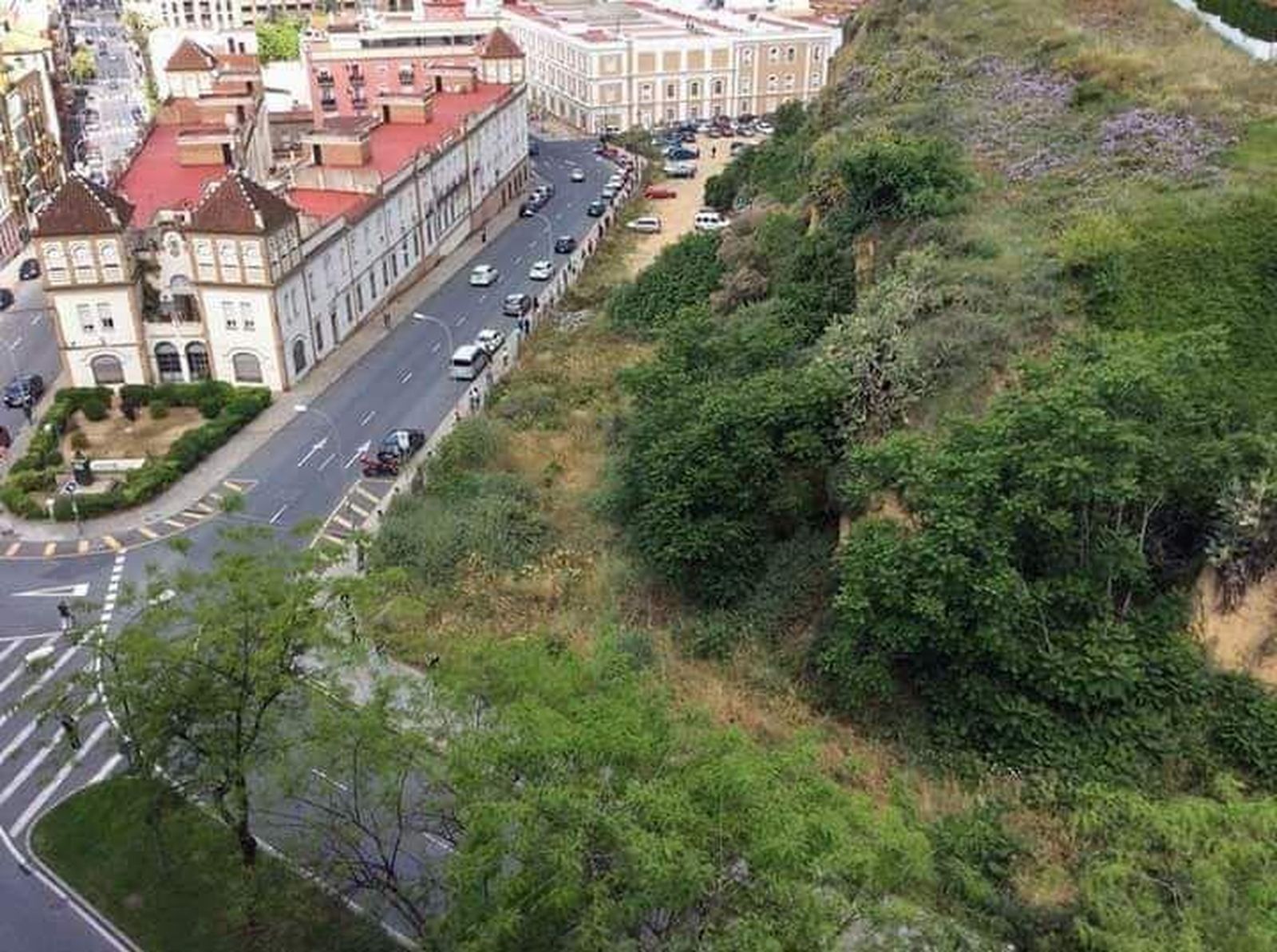 Vista del cabezo Mondaca