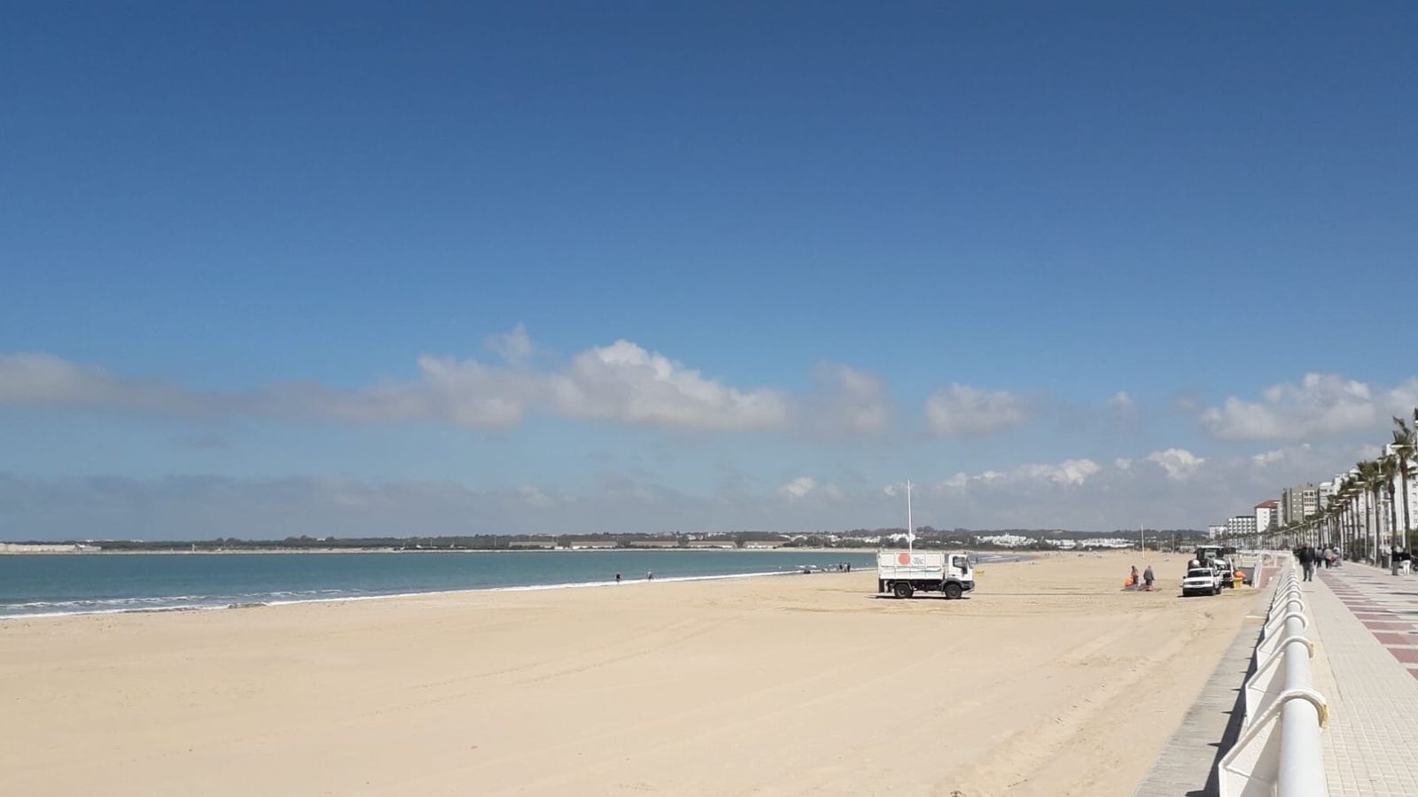 La playa de Valdelagrana.