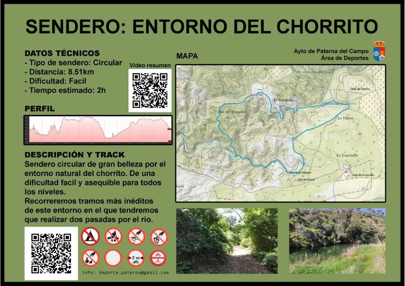 Senderismo Entorno del Chorrito