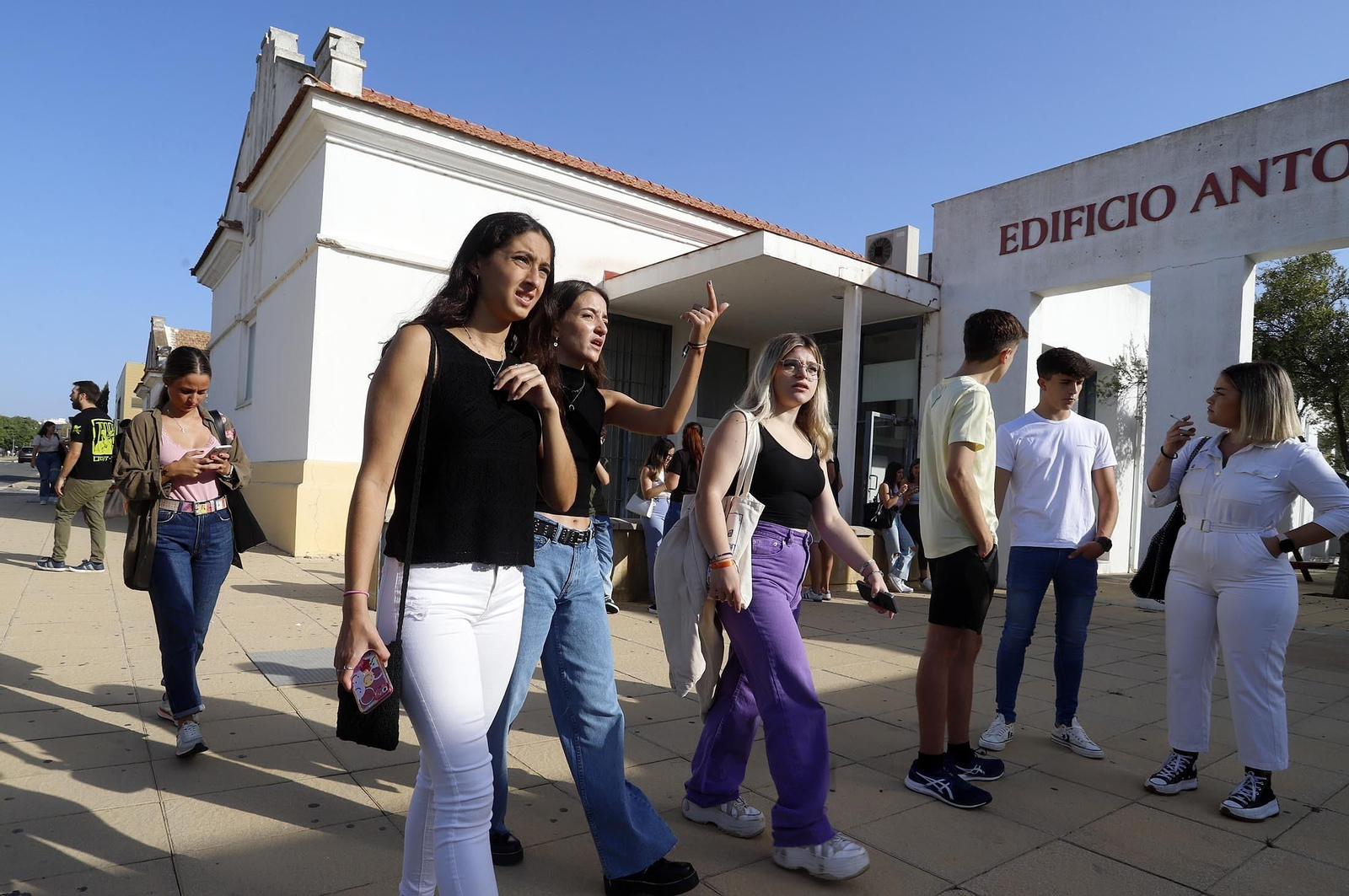 Imágenes de la vuelta a la Universidad de Huelva
