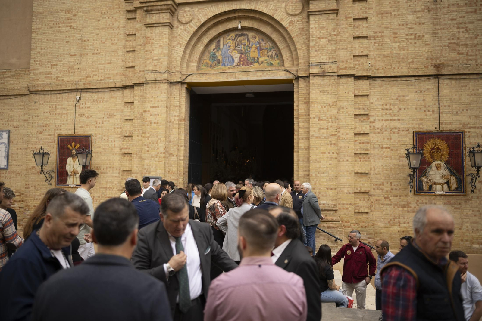 Las mejores imágenes del Domingo de Ramos en Huelva: La Hermandad de la Sagrada Cena