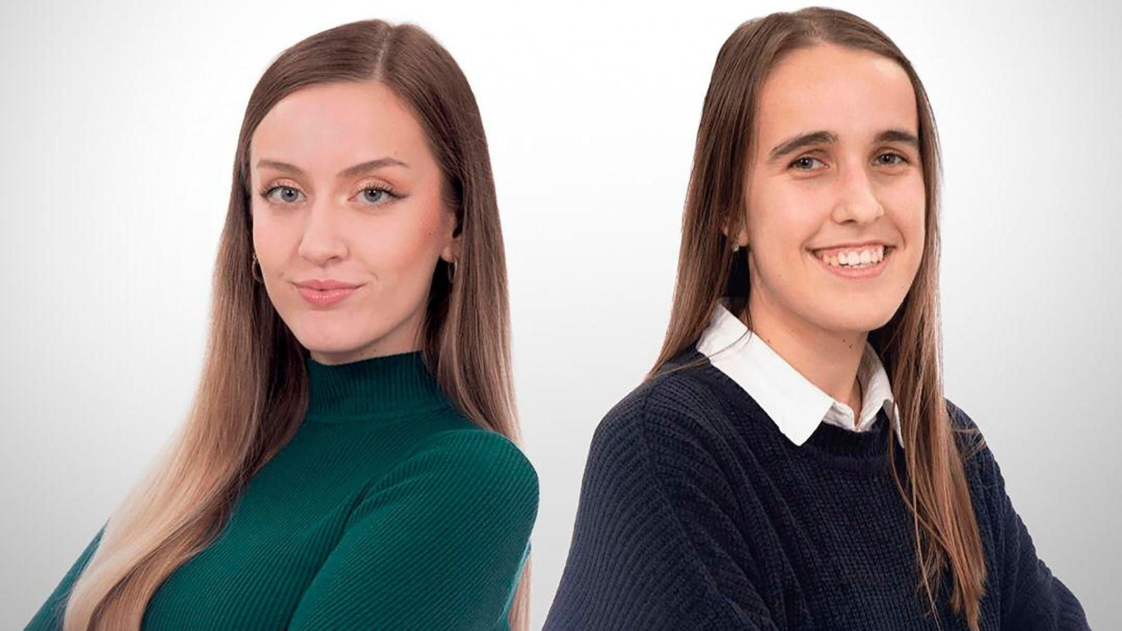 Irene Revidiego y Nicole Seda, ganadoras del concurso del cartel de Navidad en Puerto Real Irene Revidiego y Nicole Seda, ganadoras del concurso del cartel de Navidad en Puerto Real