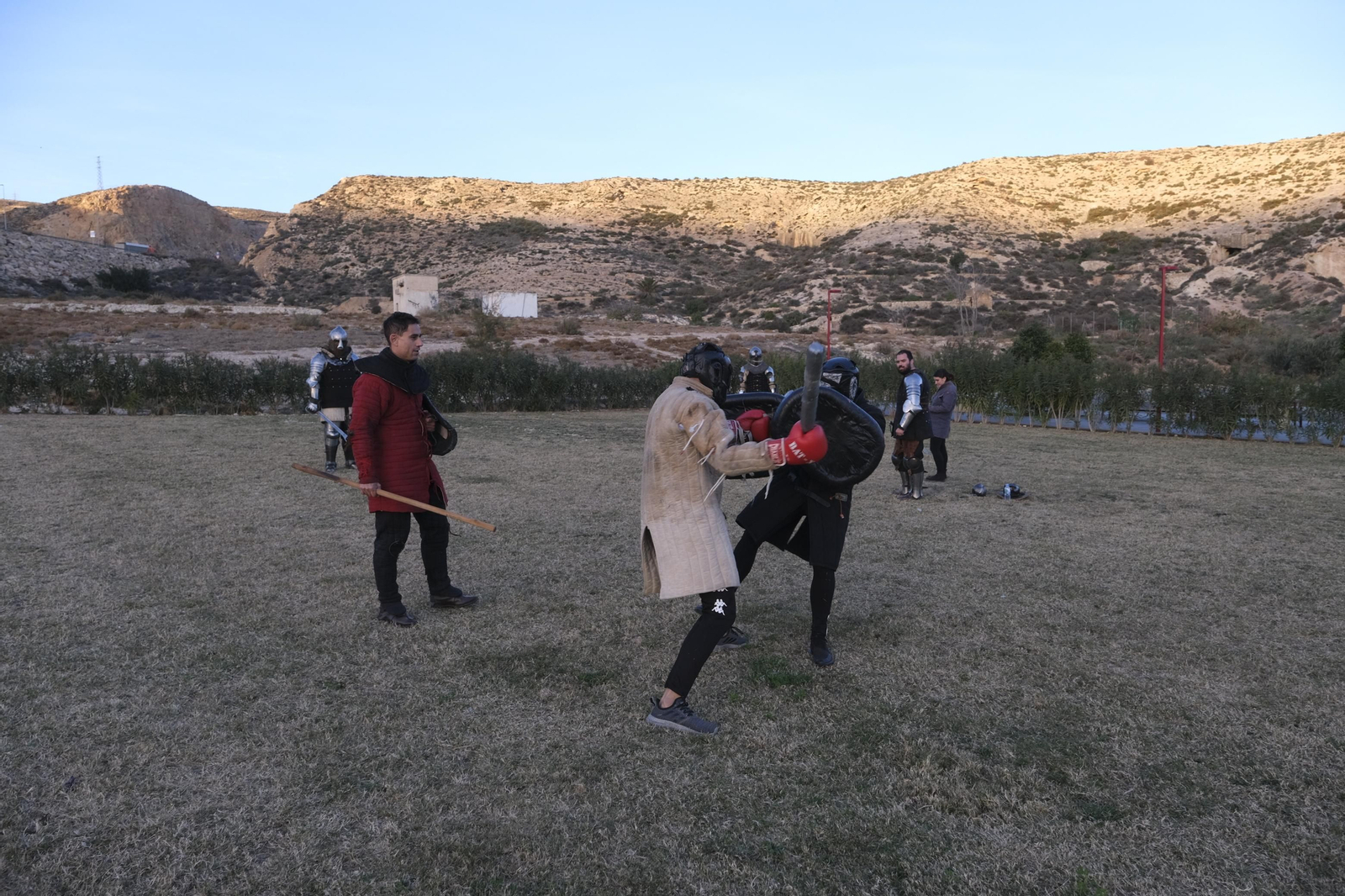 Fotogalería de los combates medievales en Almería