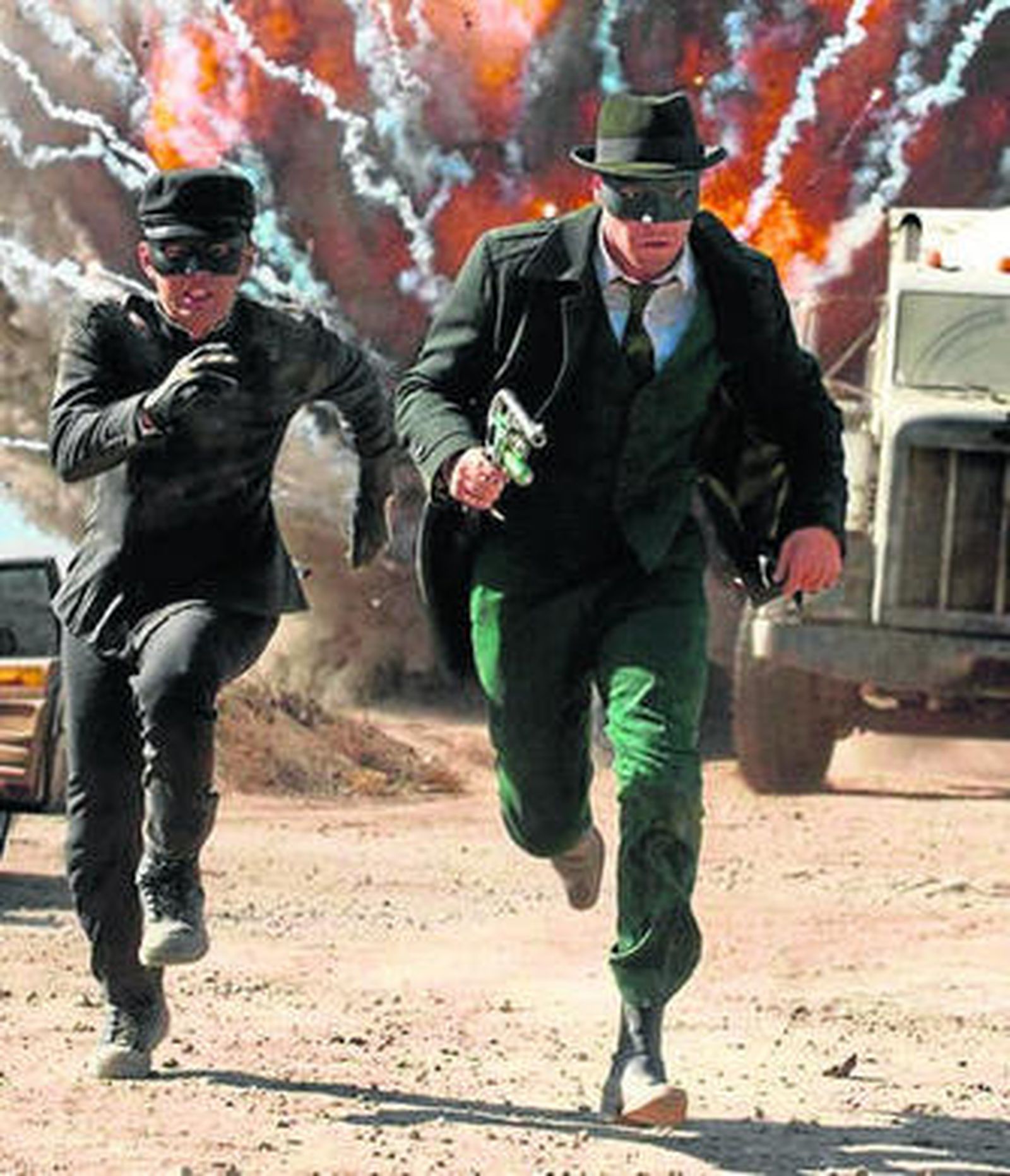 Un fotograma de 'The Green Hornet', dirigida por Michel Gondry.