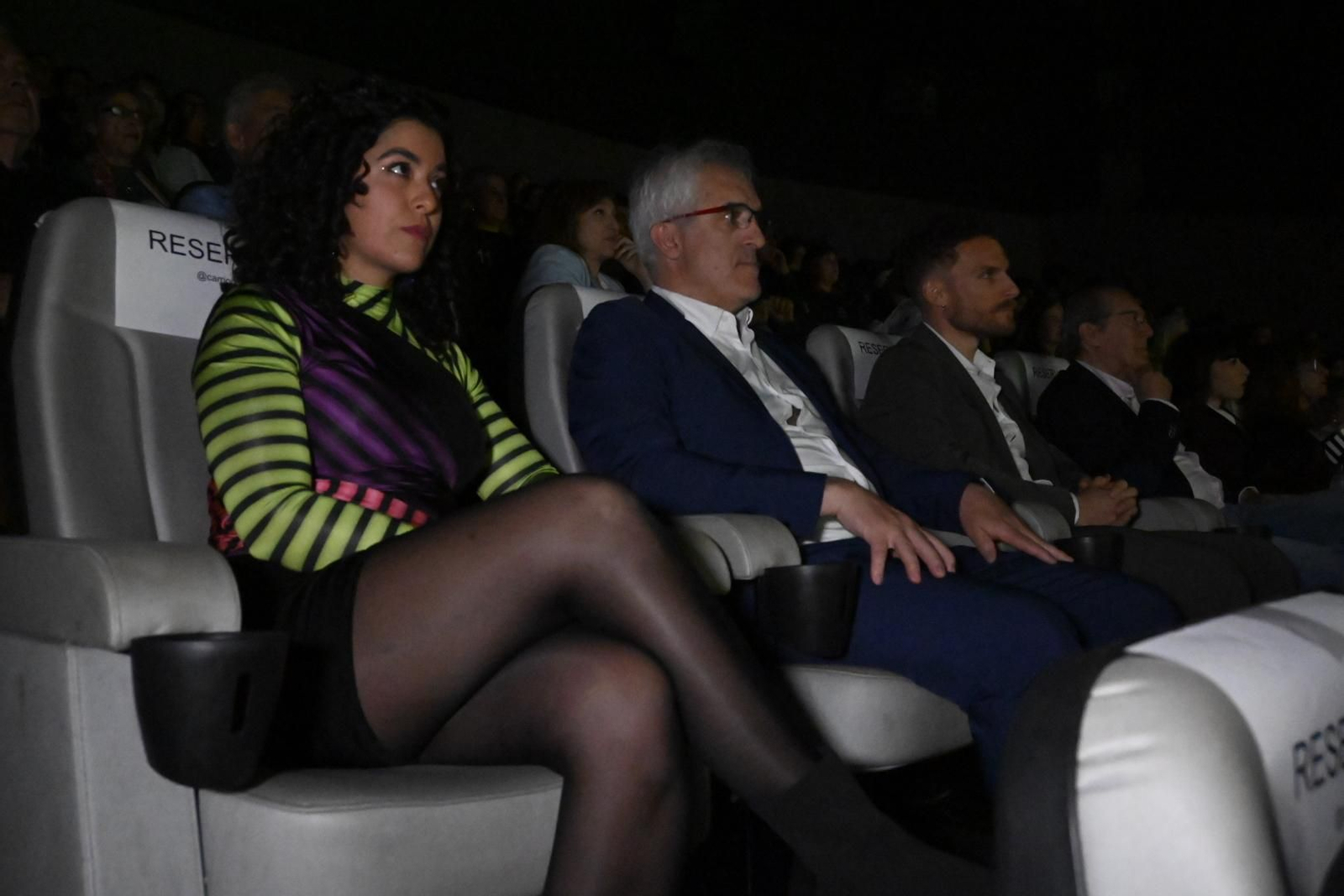 Estreno del cortometraje 'Carroña' del cineasta onubense Elías Pérez , en imágenes