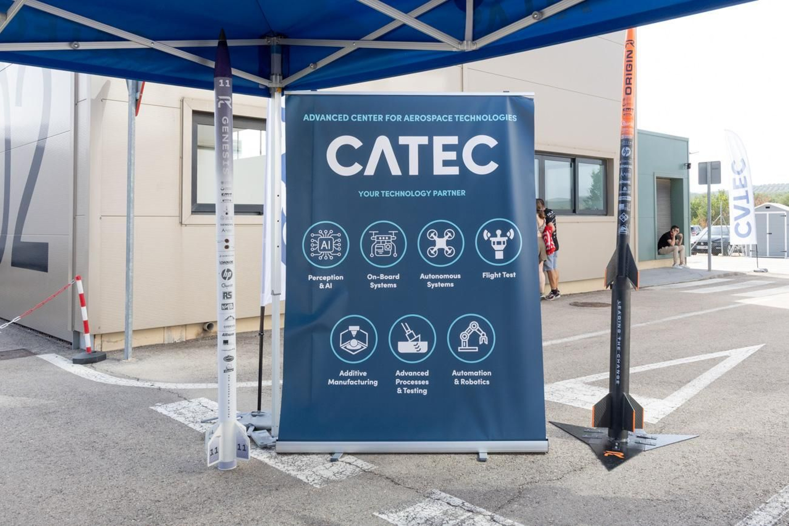 Así ha sido el primer lanzamiento de un cohete en Jaén