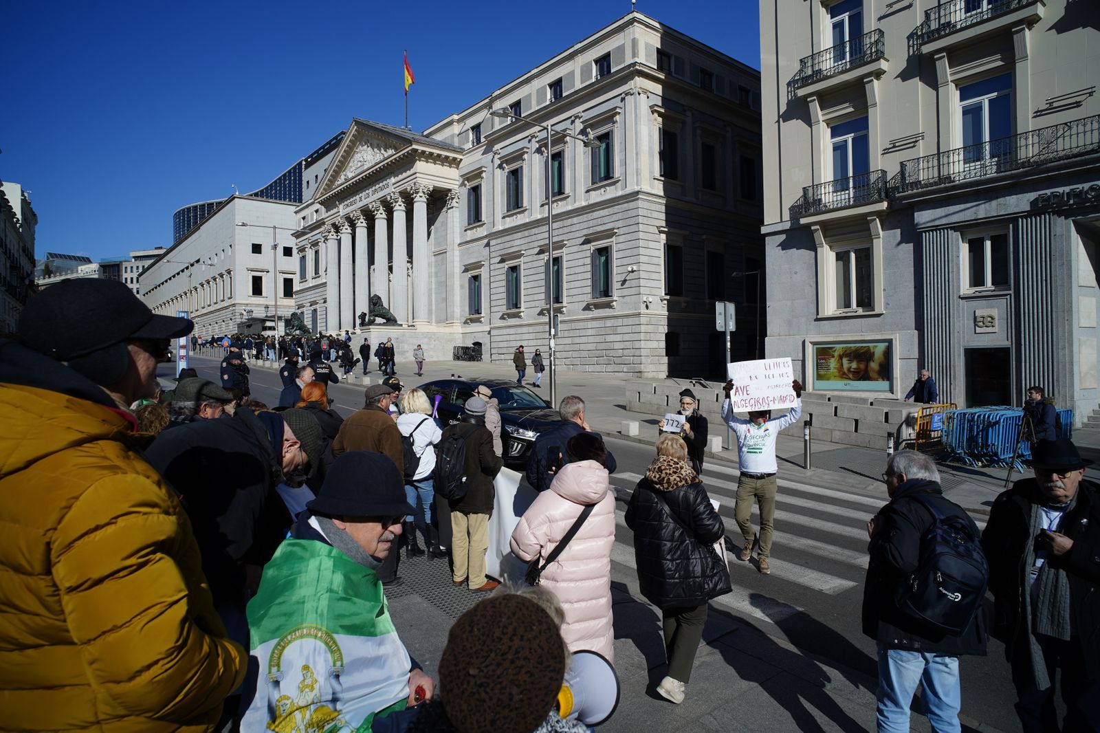 Concentración de Andalucía Bay 20.30 por la mejora de la conexión ferroviaria en Madrid