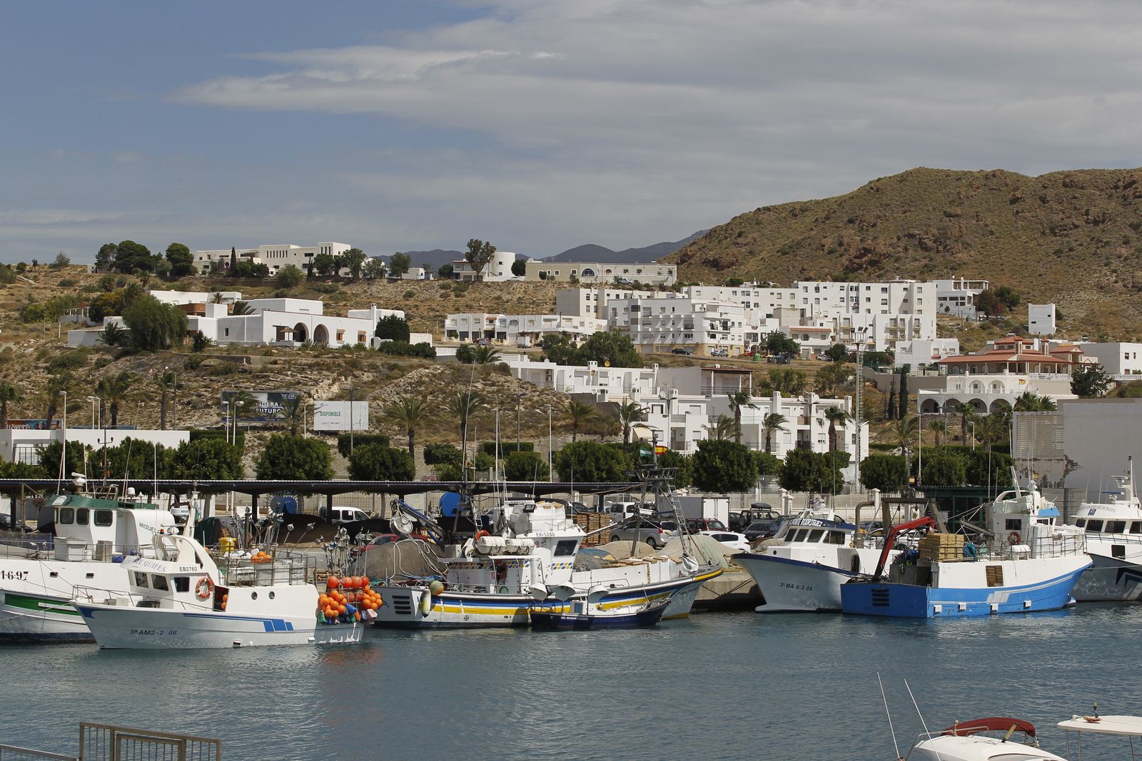 Fotogalería protestas pescadores de Carboneras