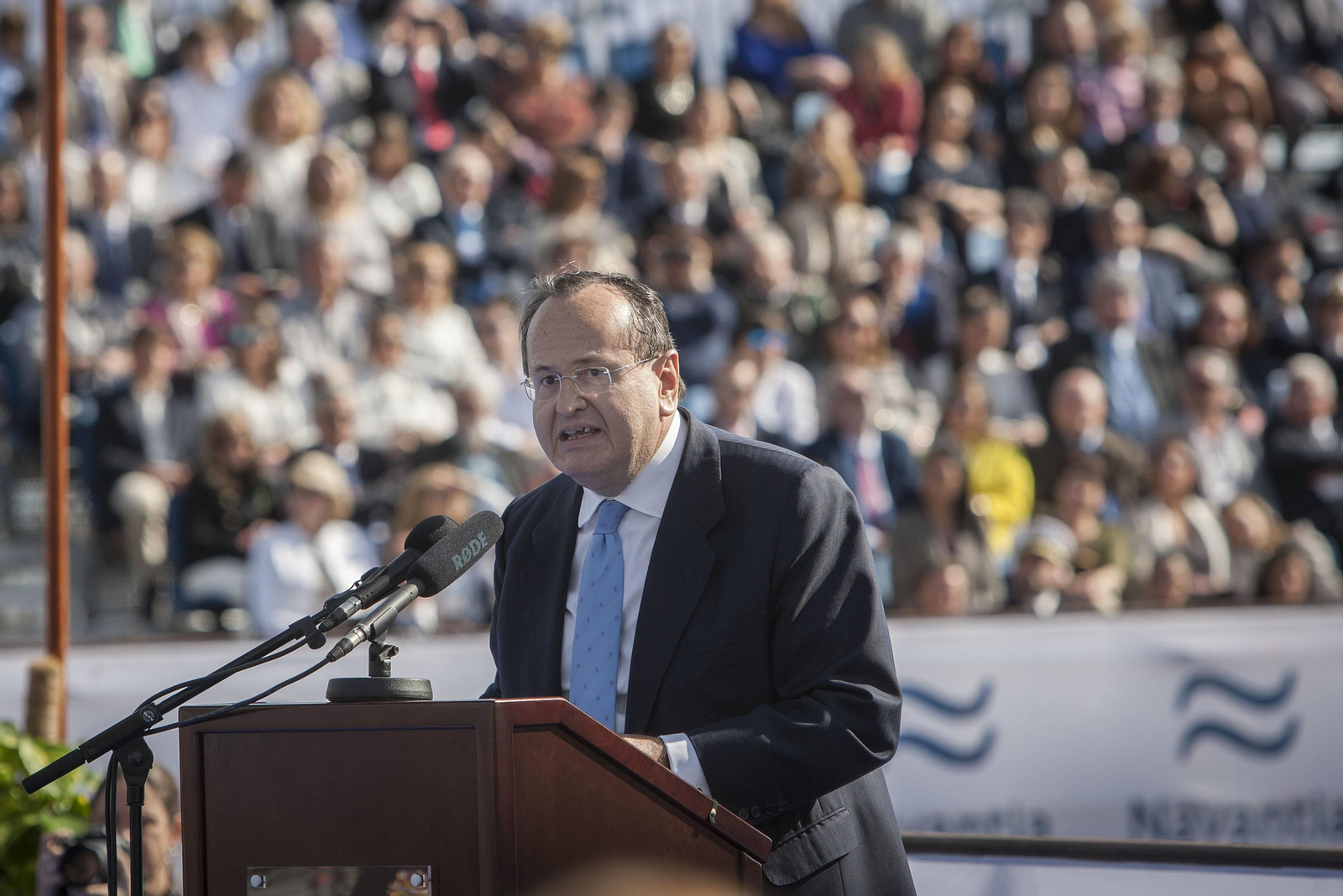 Botadura del BAM 'Audaz'