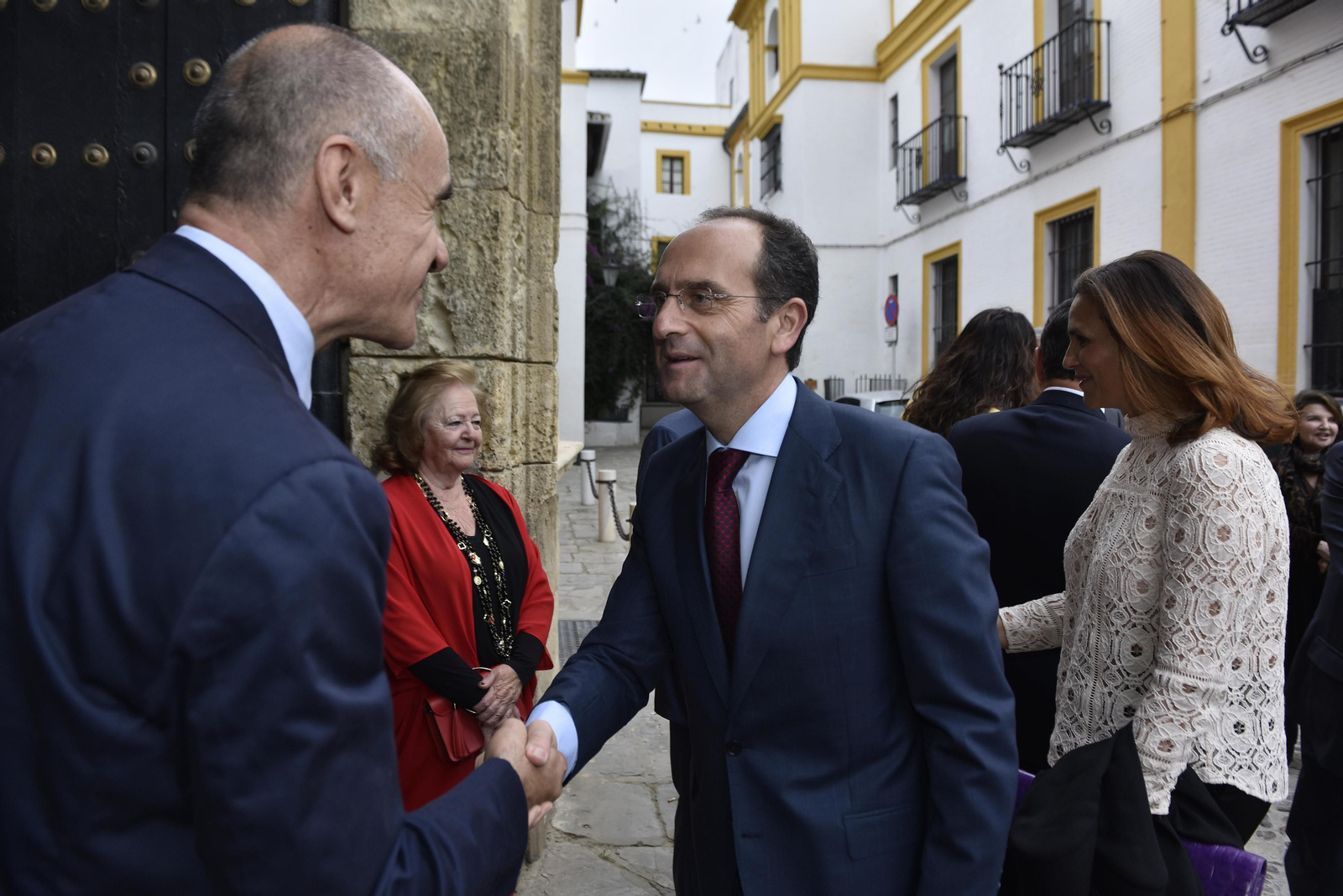 Los asistentes al VII Premio Manuel Clavero