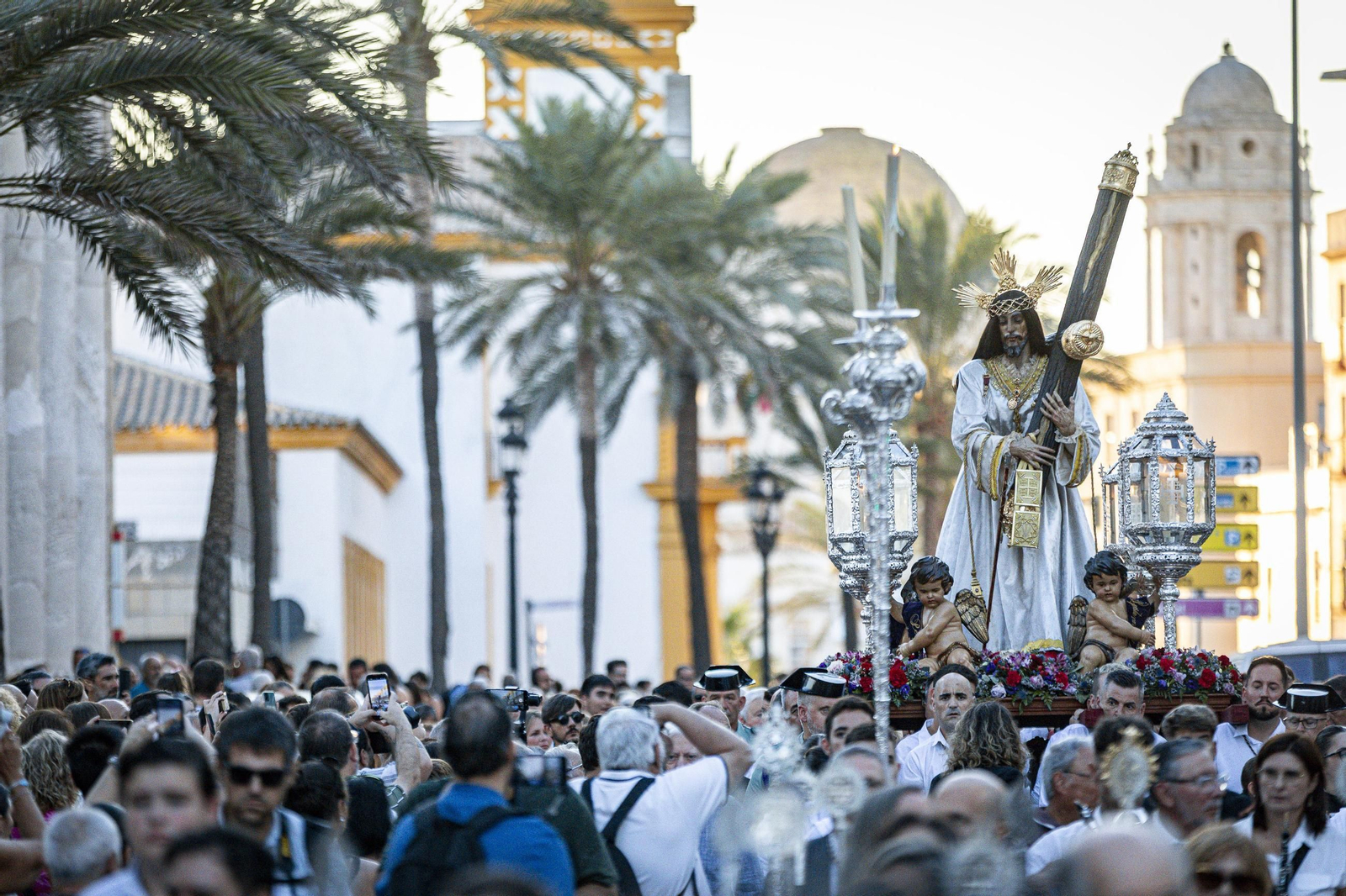 Las imágenes históricas del Nazareno en Puerta Tierra