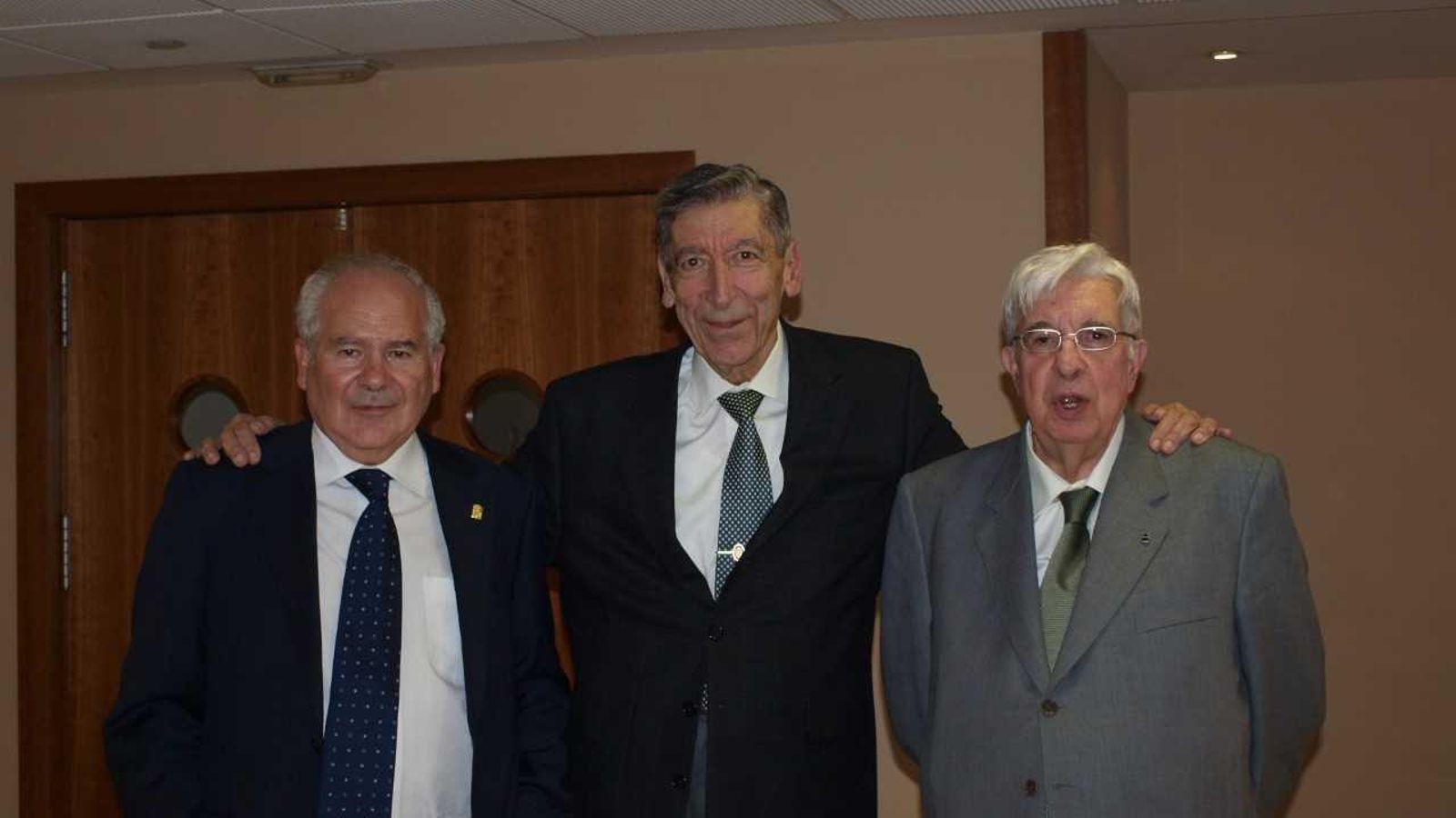 Con José Castilla y Luis Concheiro.