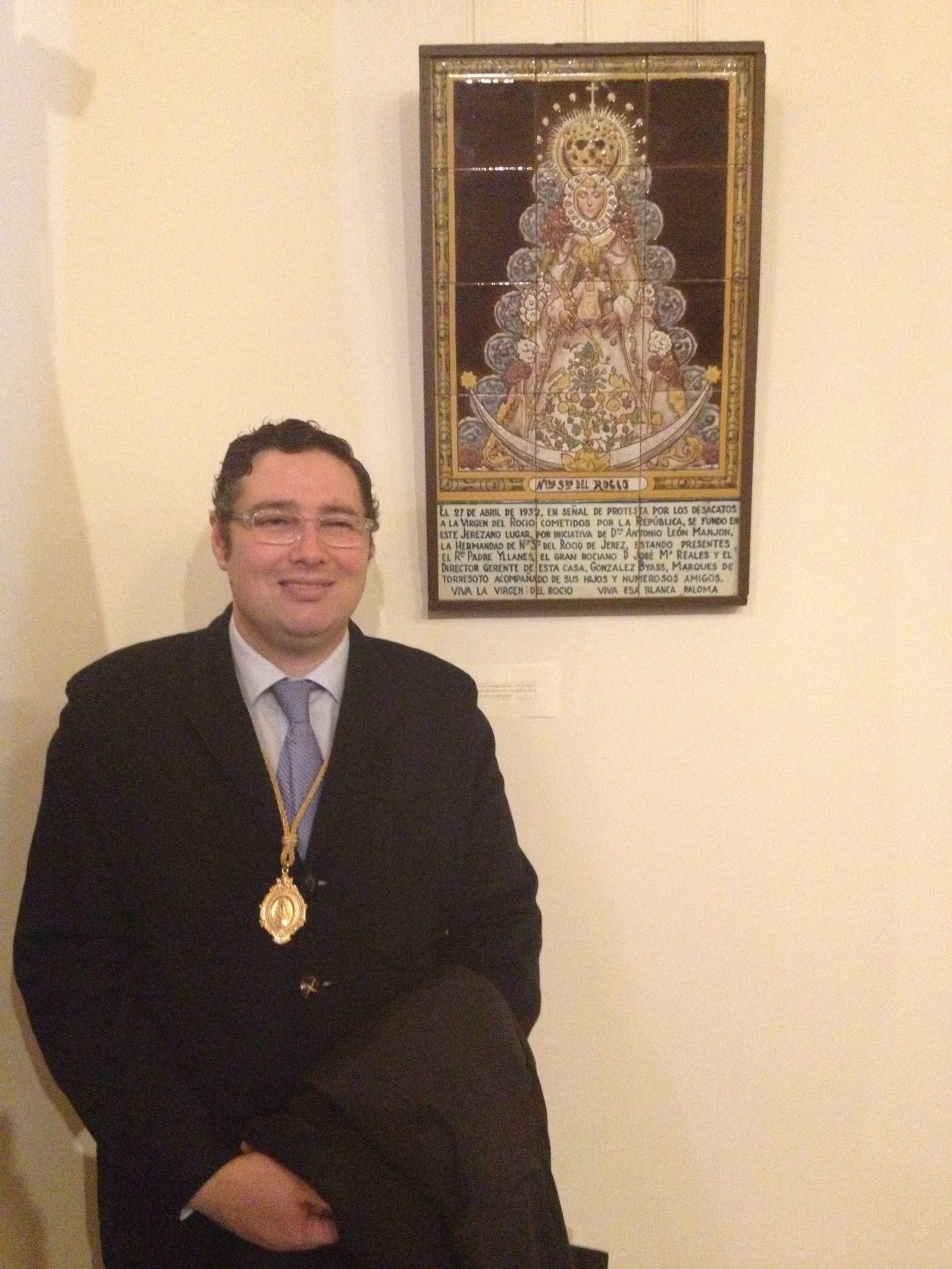 Juan Ignacio Reales pregonero de la Romería 2023 de la Hermandad del Rocío de Jerez. Juan Ignacio Reales pregonero de la Romería 2023 de la Hermandad del Rocío de Jerez.