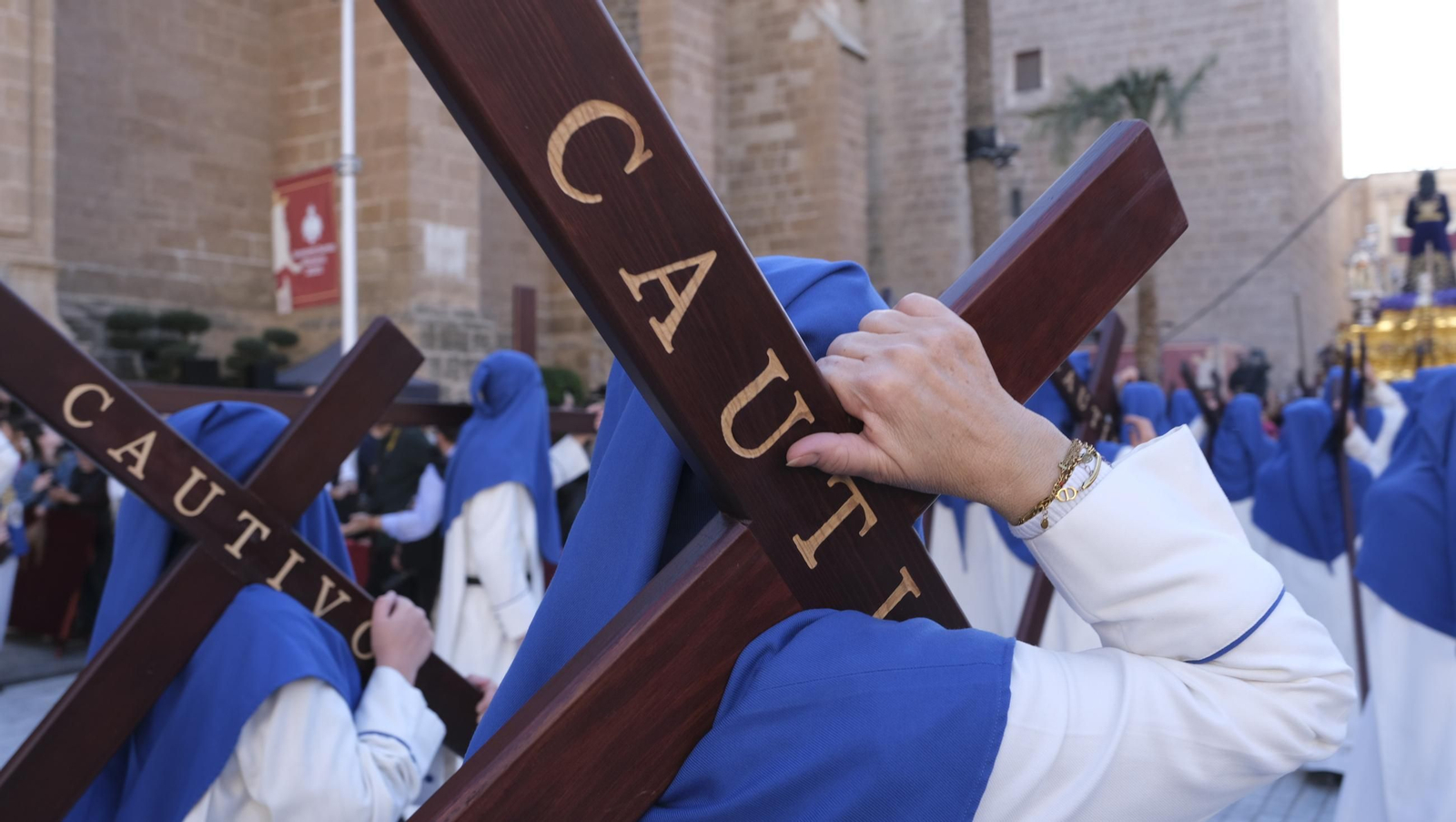 Prendimiento en la Semana Santa de Almería 2025
