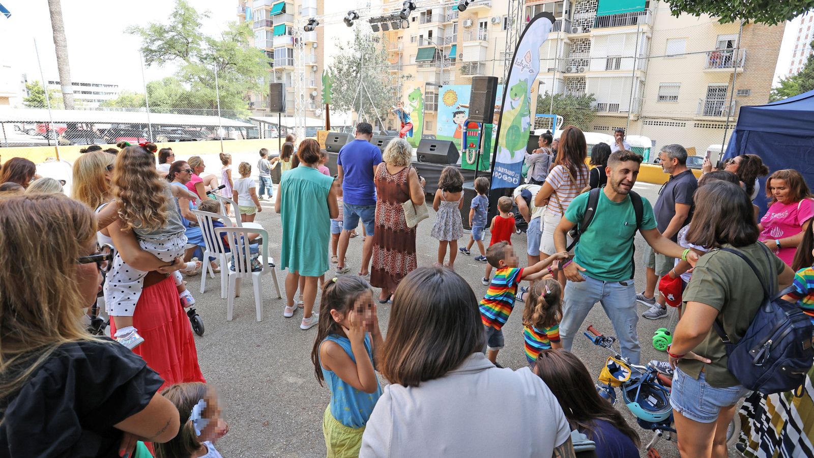 Fiesta de la vendimia en los barrios, en PrinciJerez