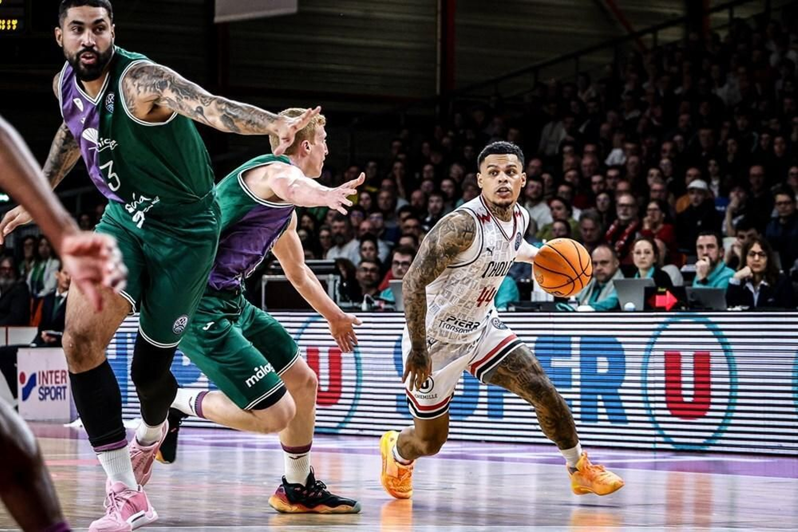 El Cholet - Unicaja, en fotos