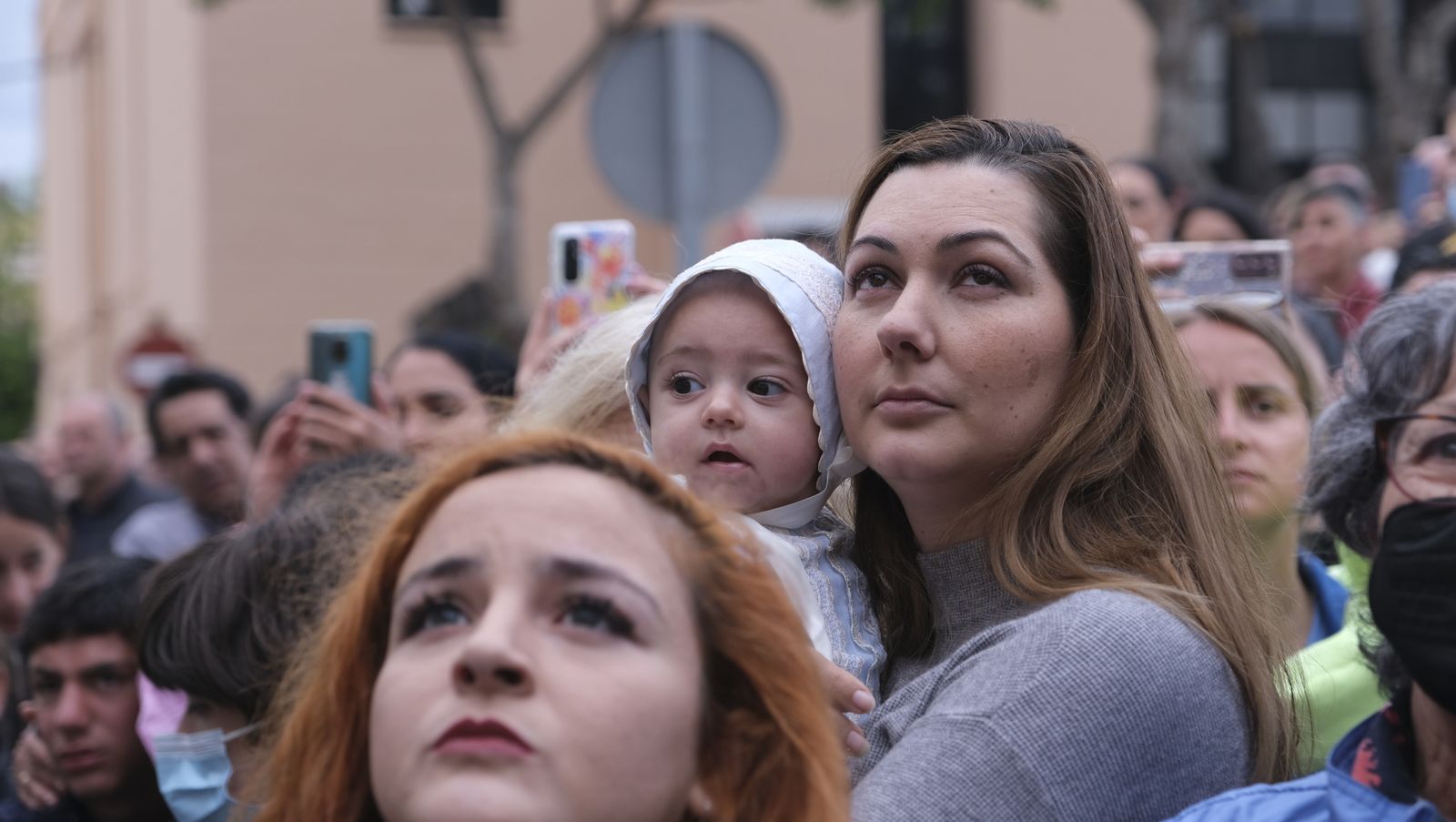 Procesión del Encuentro en Almería, en imágenes.