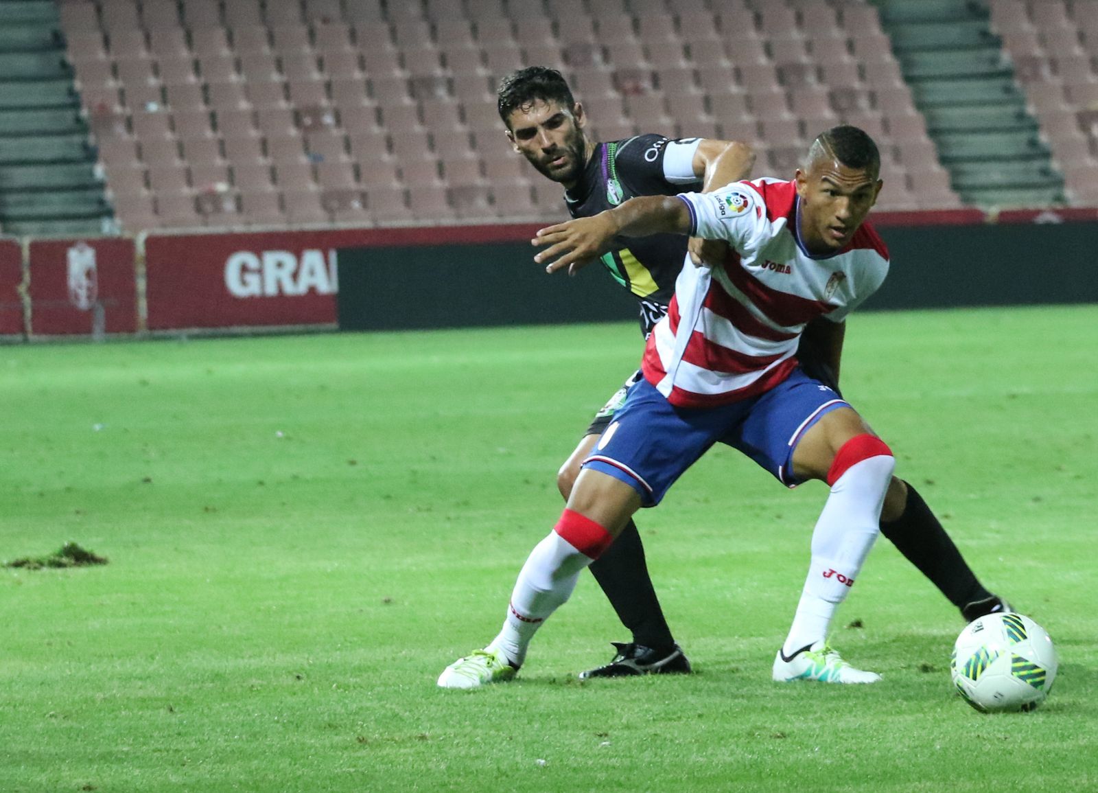 Luis Suárez en su etapa en el filial del Granada CF