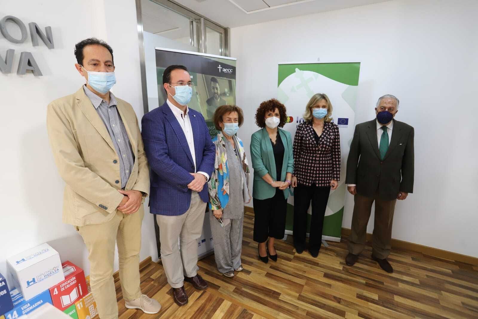 Representantes institucionales durante la presentación del congreso en Diputación.
