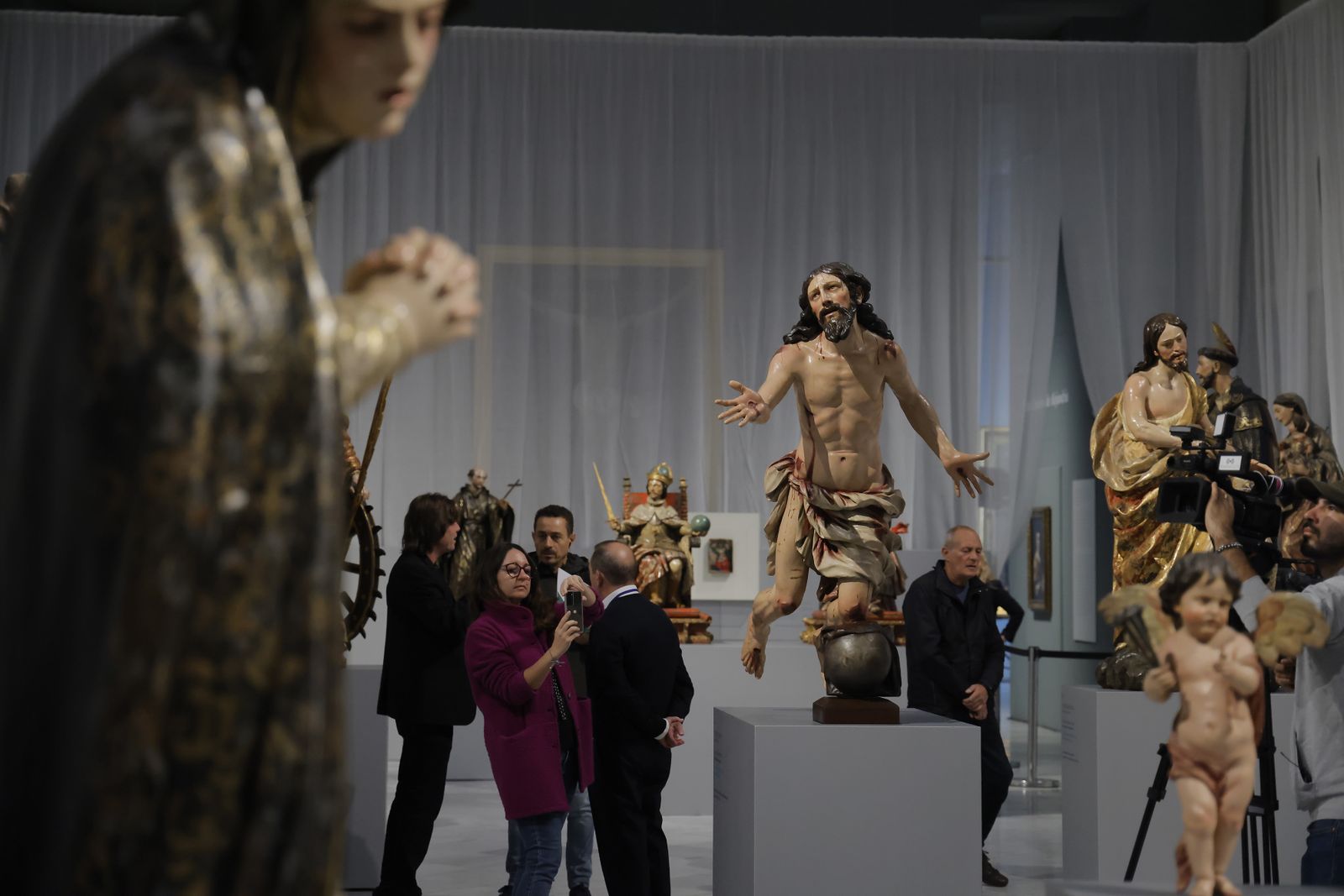 Las fotos de la muestra antológica sobre el escultor Pedro Roldán