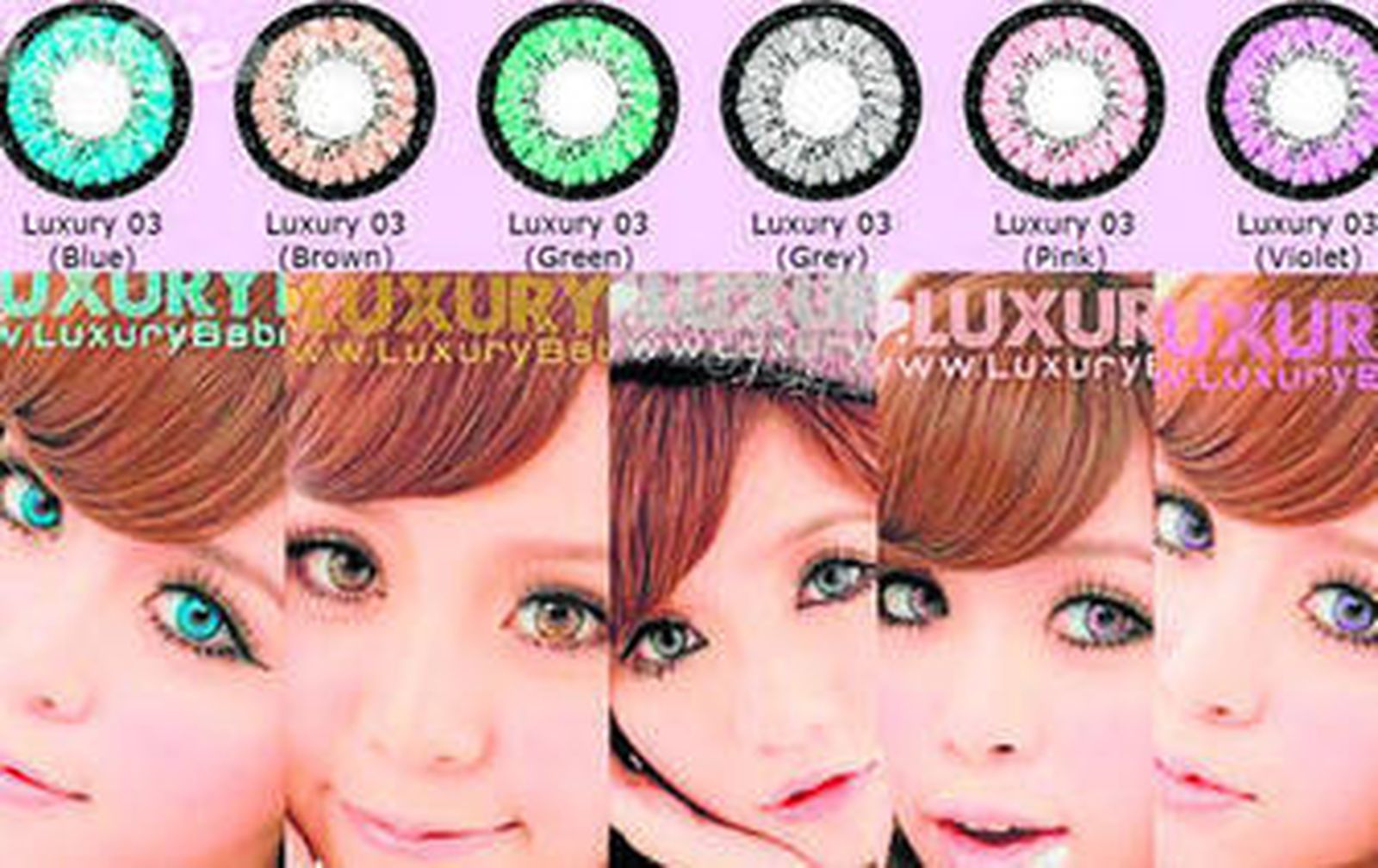 Las lentillas se convierten en objetos de fantasía.