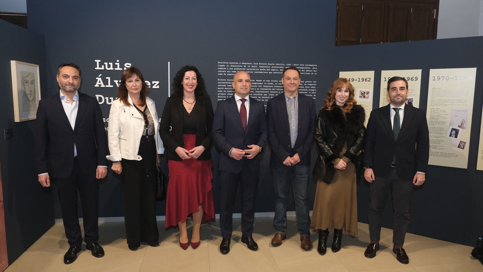 María del Mar Vázquez asistió a la presentación de esta gran m muestra.