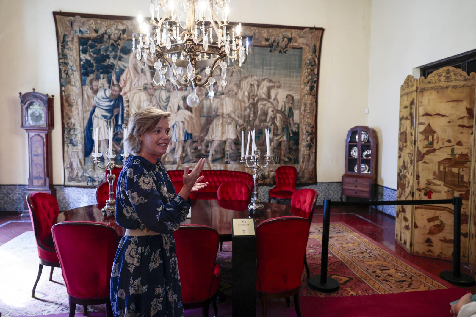 La visita al Palacio Bucarelli en imágenes