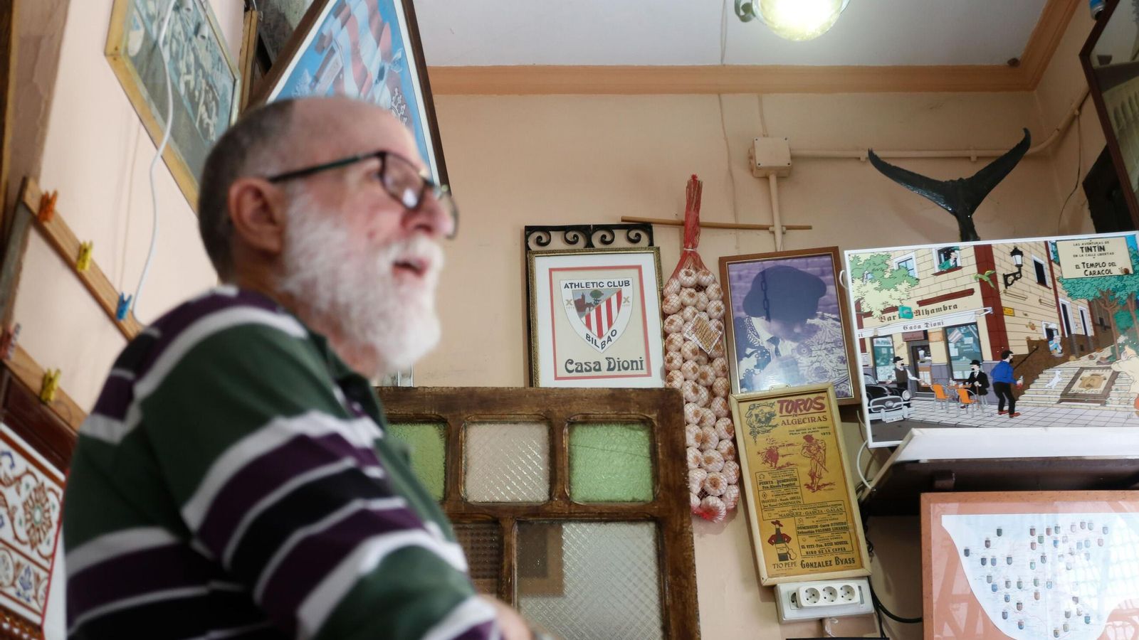 Si Casa Dioni era un templo en Algeciras, el Athletic era su religión.