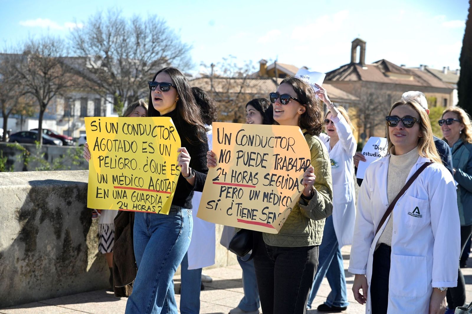 La Marcha de Batas Blancas de los Médicos de Córdoba