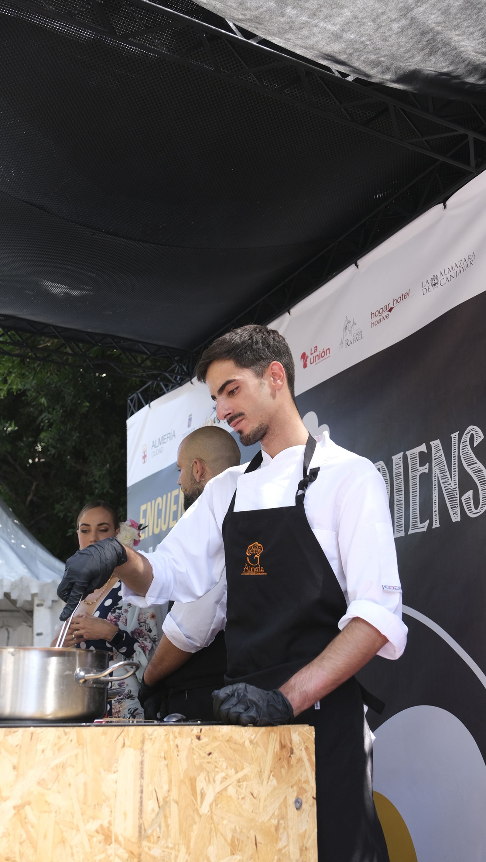 Imágenes del encuentro de gastronomía de la Feria de Almería 2023