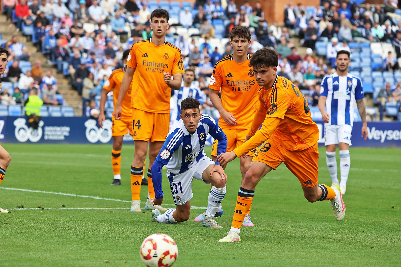 Las imágenes del Recreativo de Huelva- Real Madrid Castilla