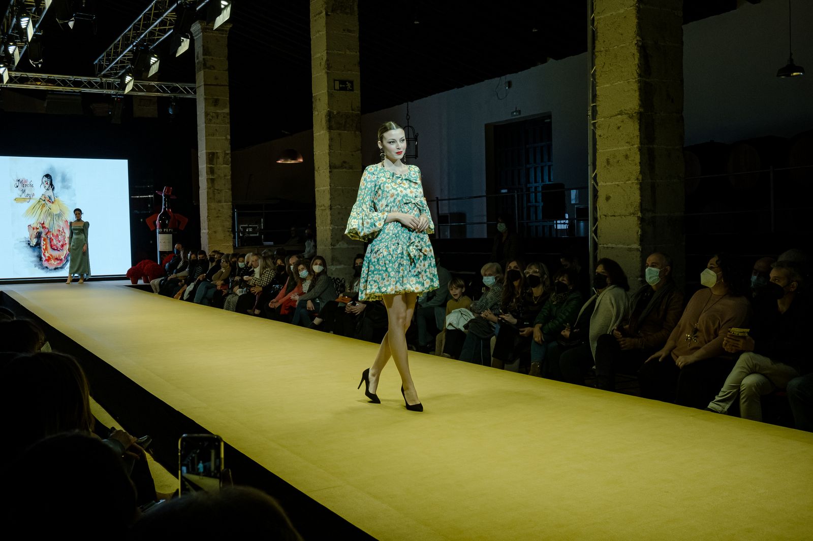 El desfile de Merche Moy en la Pasarela Flamenca de Jerez, todas las fotos