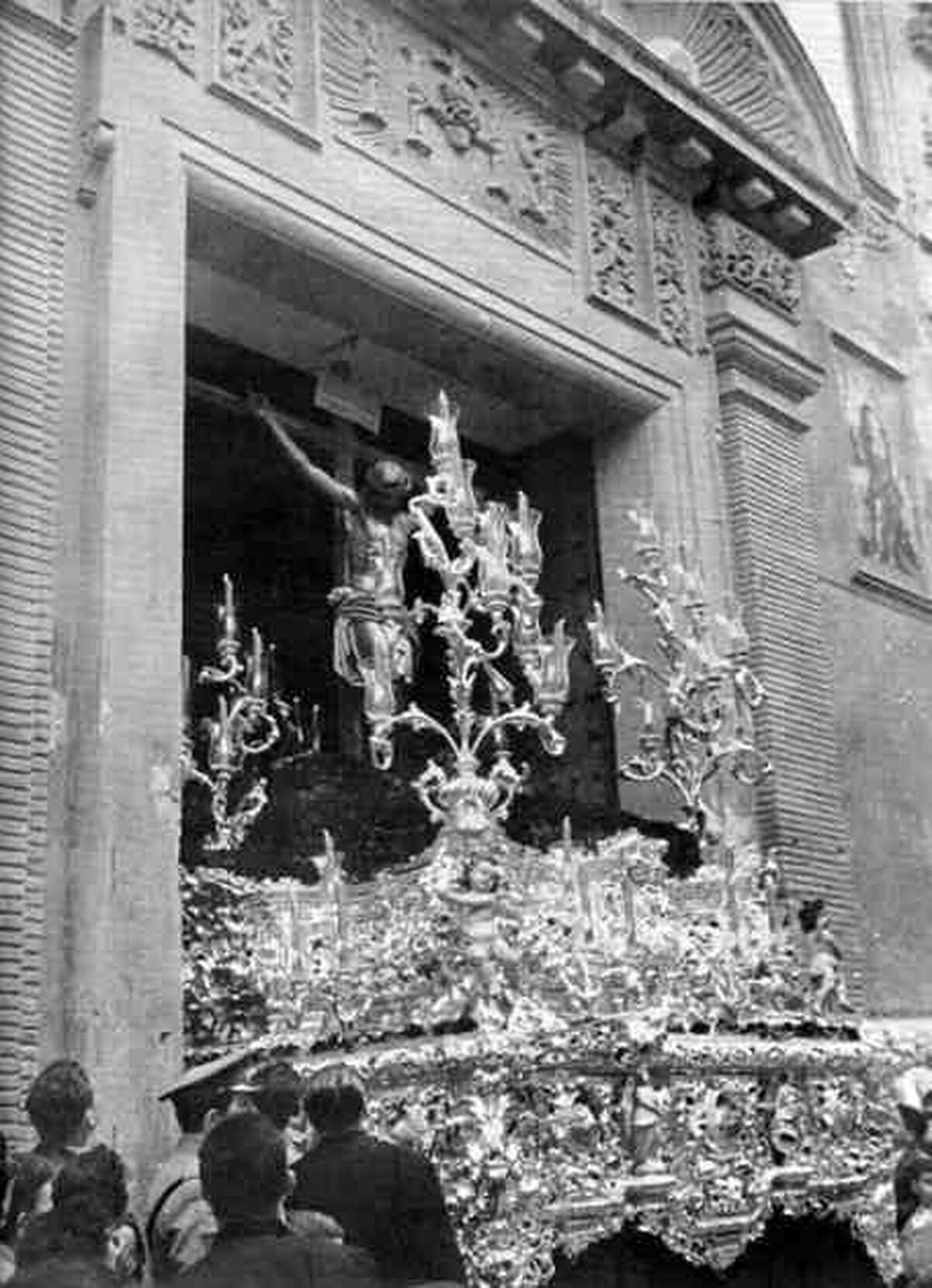 Primera salida del Cristo de las Almas