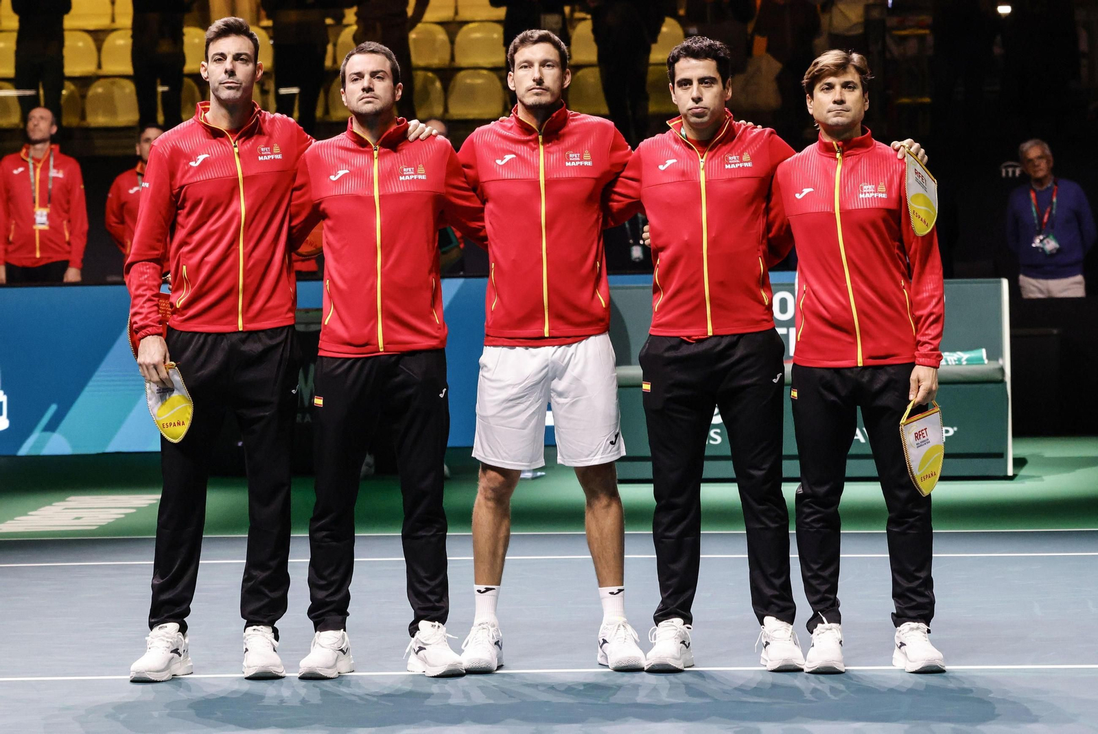 Las fotos del triunfo de España sobre la República Checa en la Copa Davis