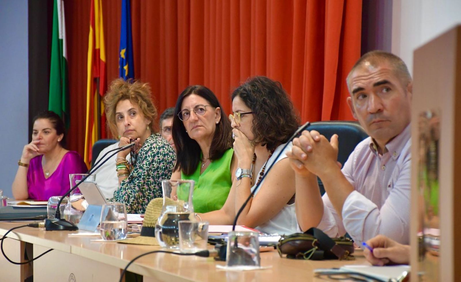 Reunión del Claustro Universitario en la facultad de Derecho de la UHU.