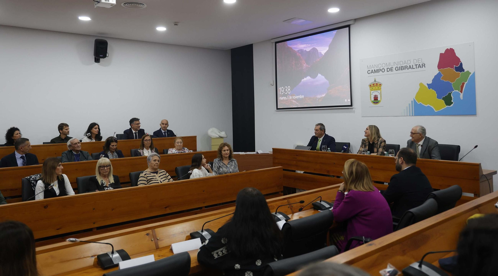 Las fotos del homenaje a Antonio Torremocha en la Mancomunidad