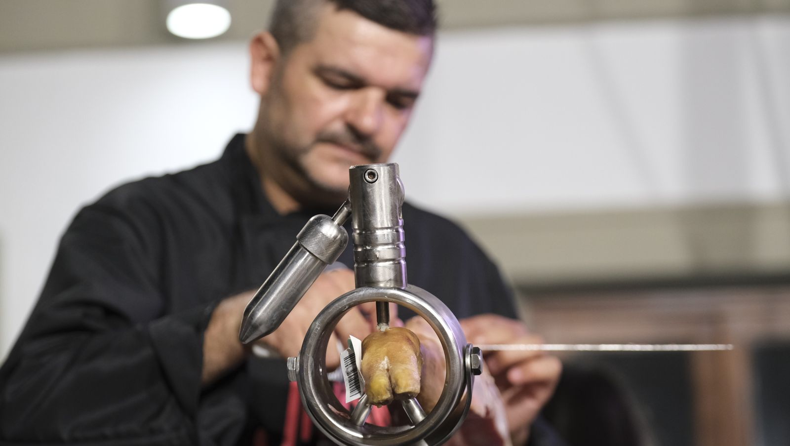 Imágenes del Concurso Nacional de Cortadores de Jamón de Serón