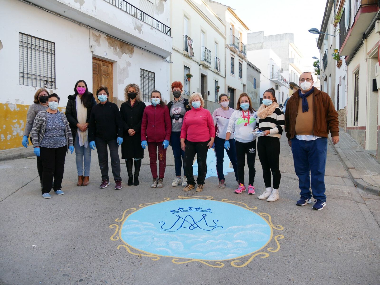 La procesión de la Inmaculada en El Carpio, en fotografías