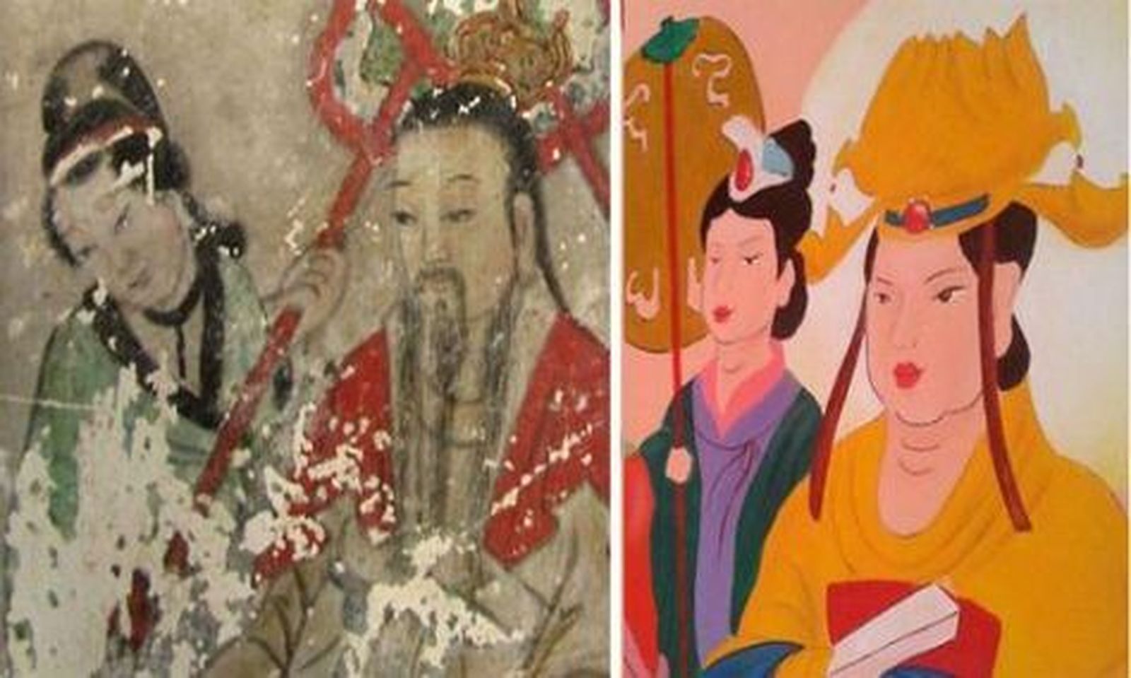 Frescos de la dinastía Qing