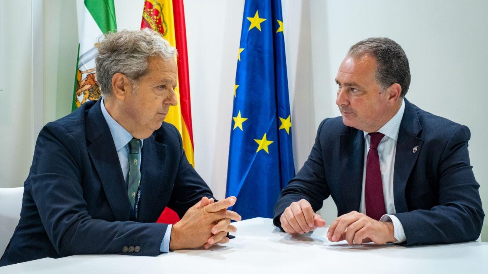 Salvador Fuentes y David Toscano.