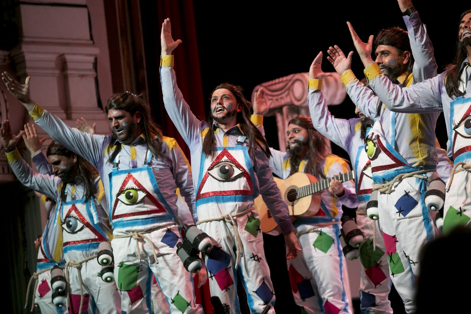 La murga 'Deja de pedir, que no soy Cofidís', de Punta Umbría