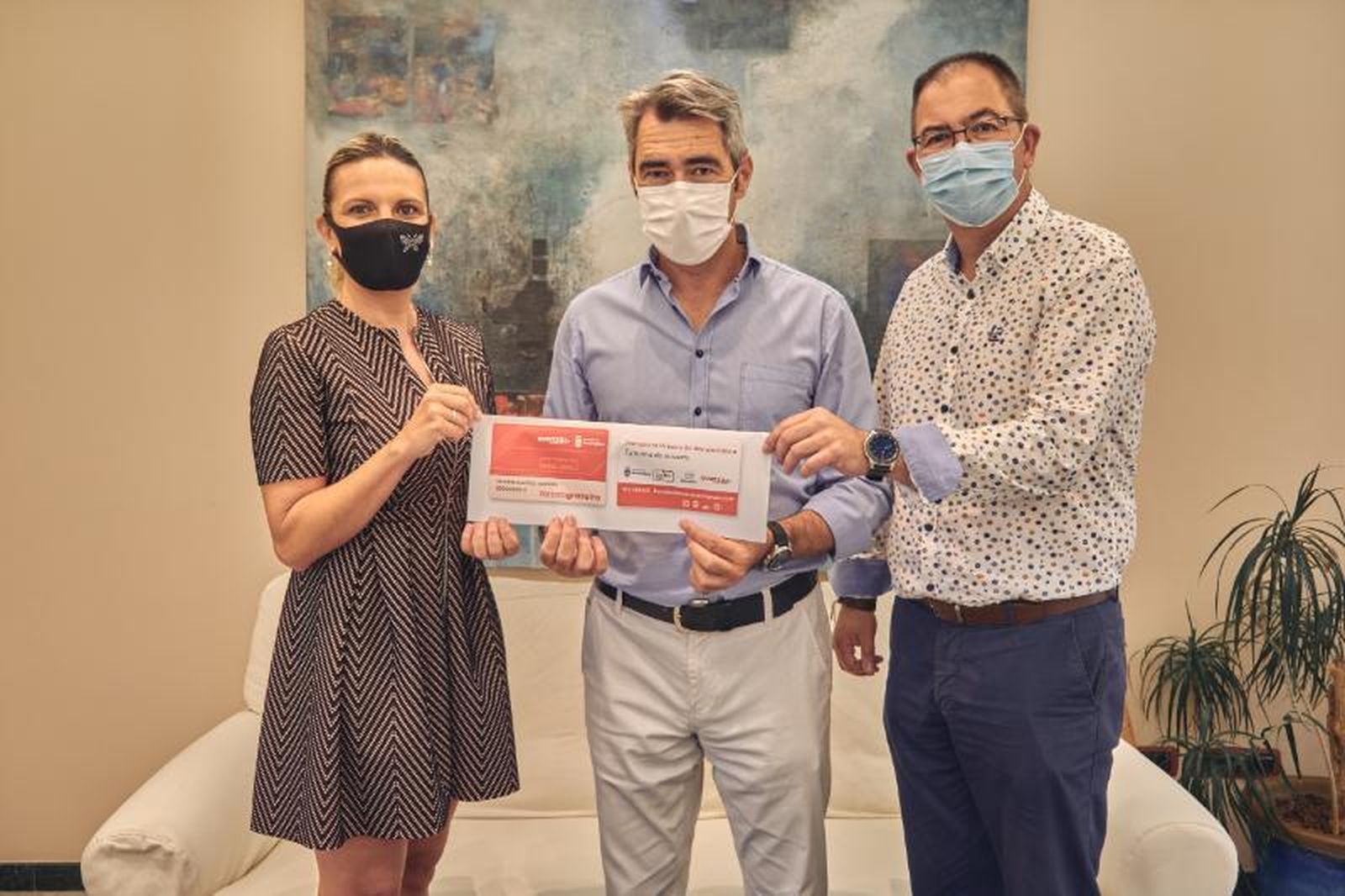 Presentación de la gratuidad del transporte para los empadronados.