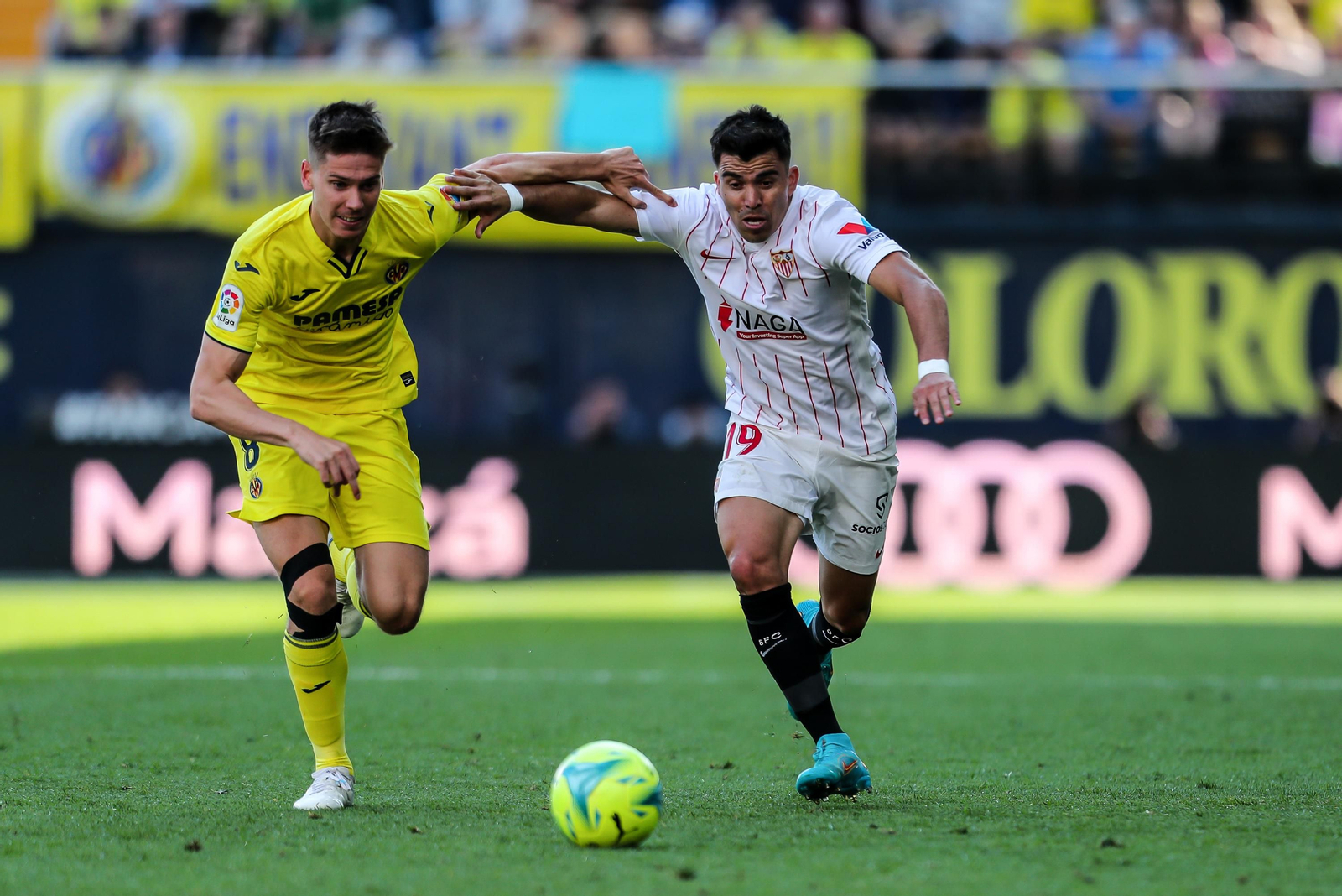 Las imágenes del Villarreal-Sevilla
