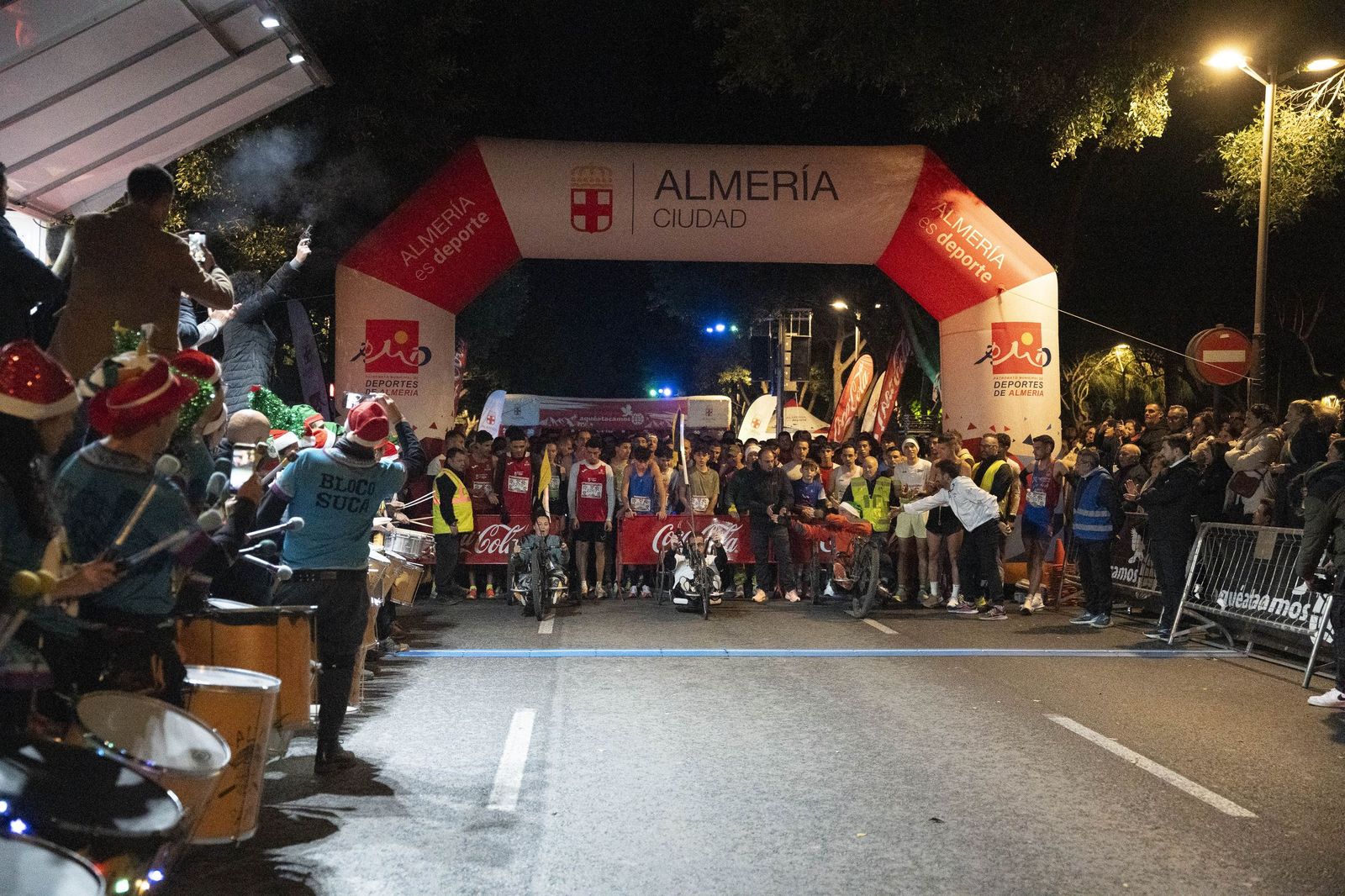 Almería corre y celebra su memoria olímpica en una San Silvestre de récord