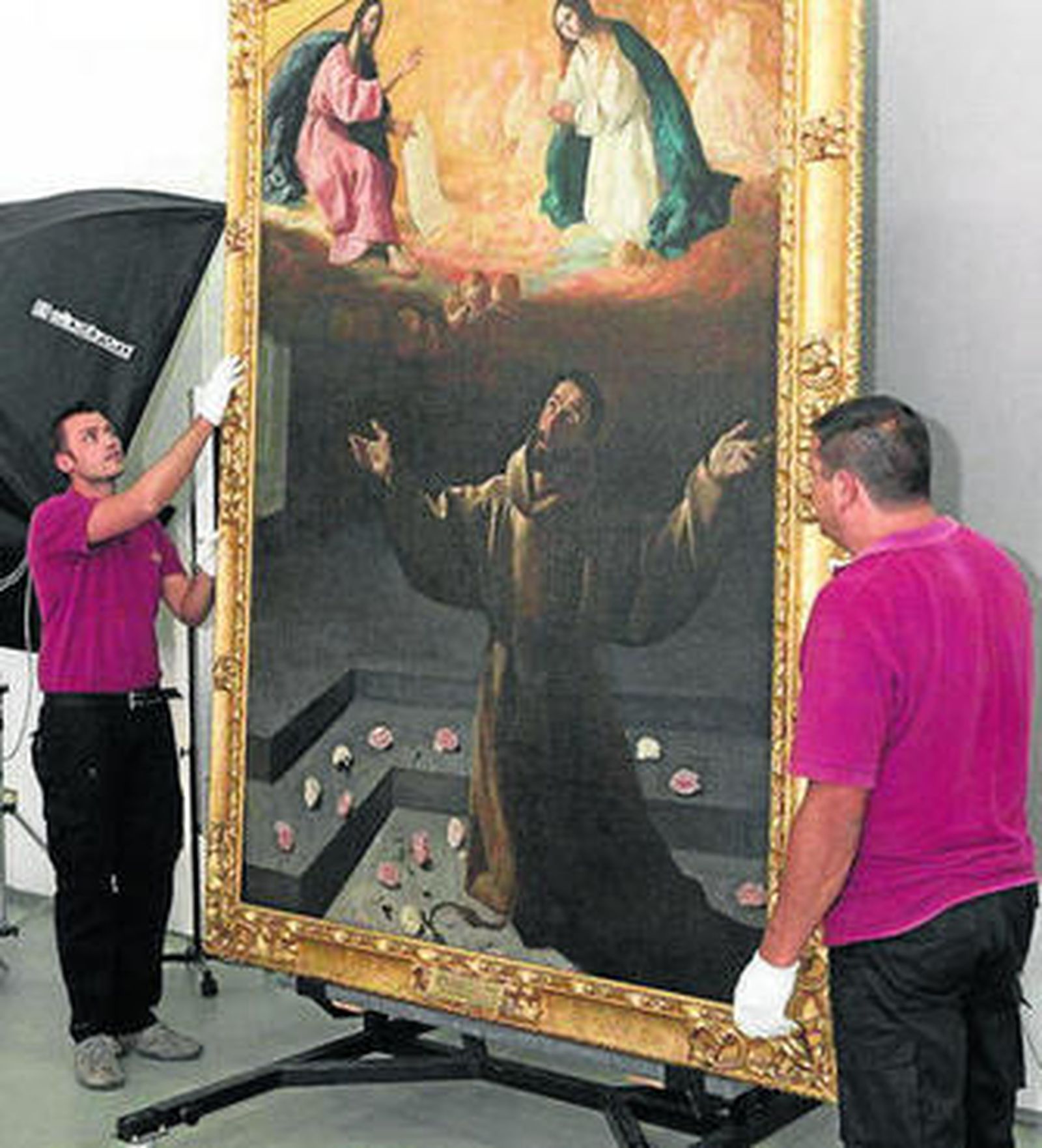 Visión de San Pedro Nolasco, cuadro del Museo del Prado que se muestra en la exposición.