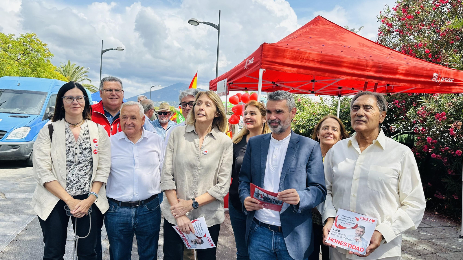 La presentación de las propuesats del PSOE para San Pedro.
